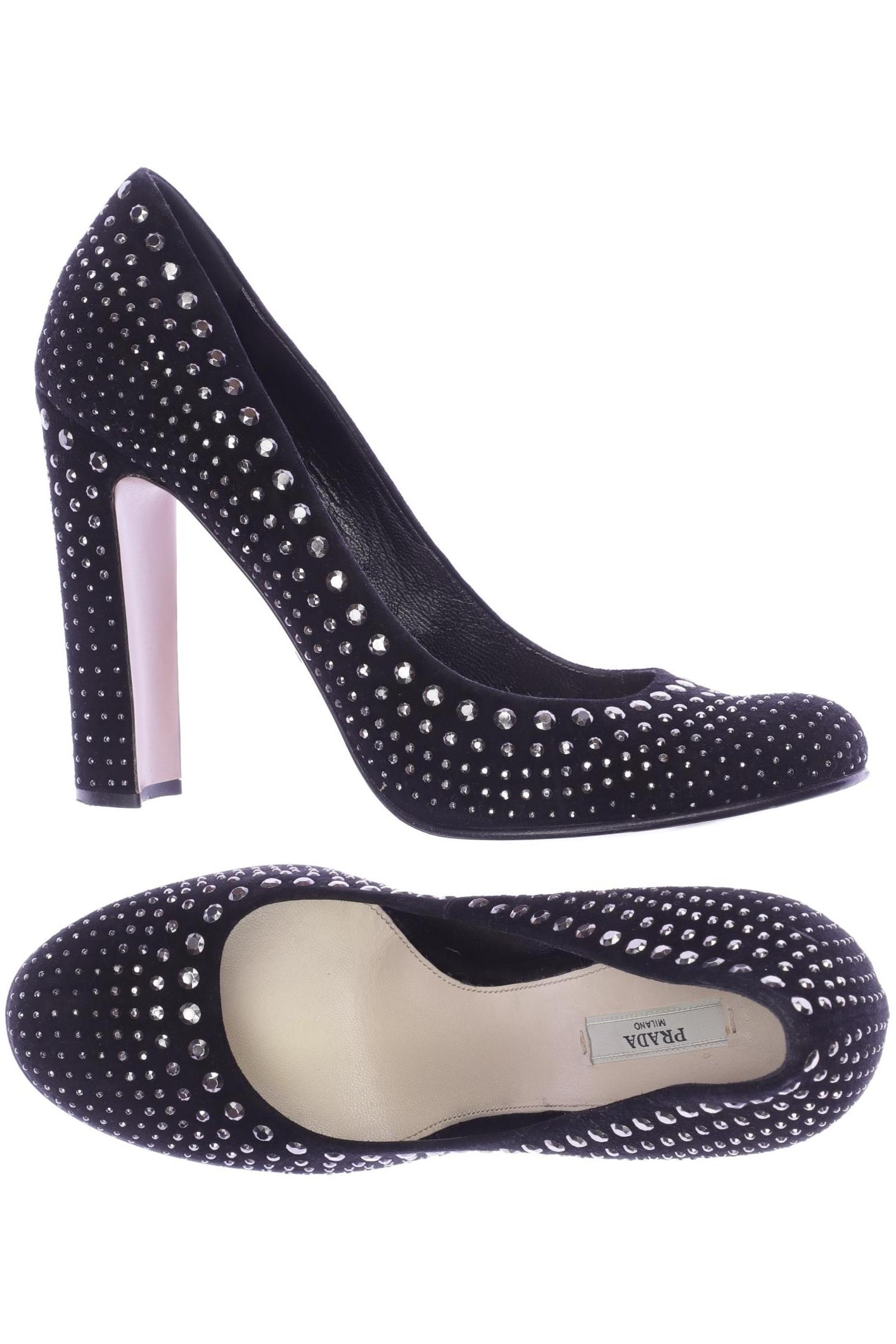 

Prada Damen Pumps, schwarz, Gr. 41
