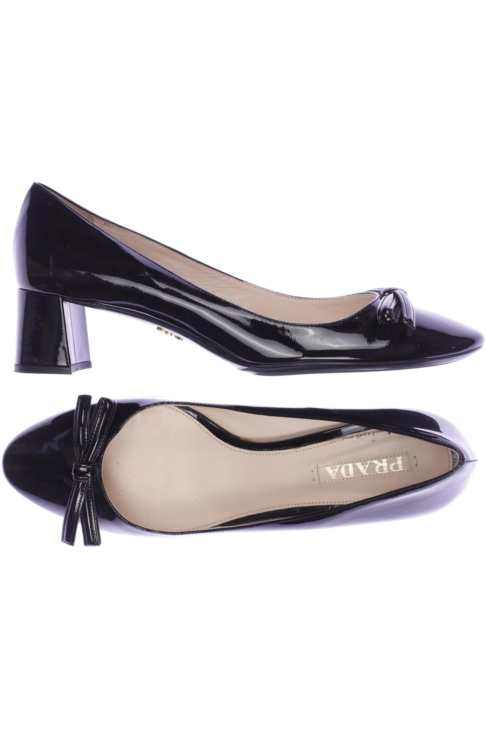 

Prada Damen Pumps, schwarz, Gr. 40.5