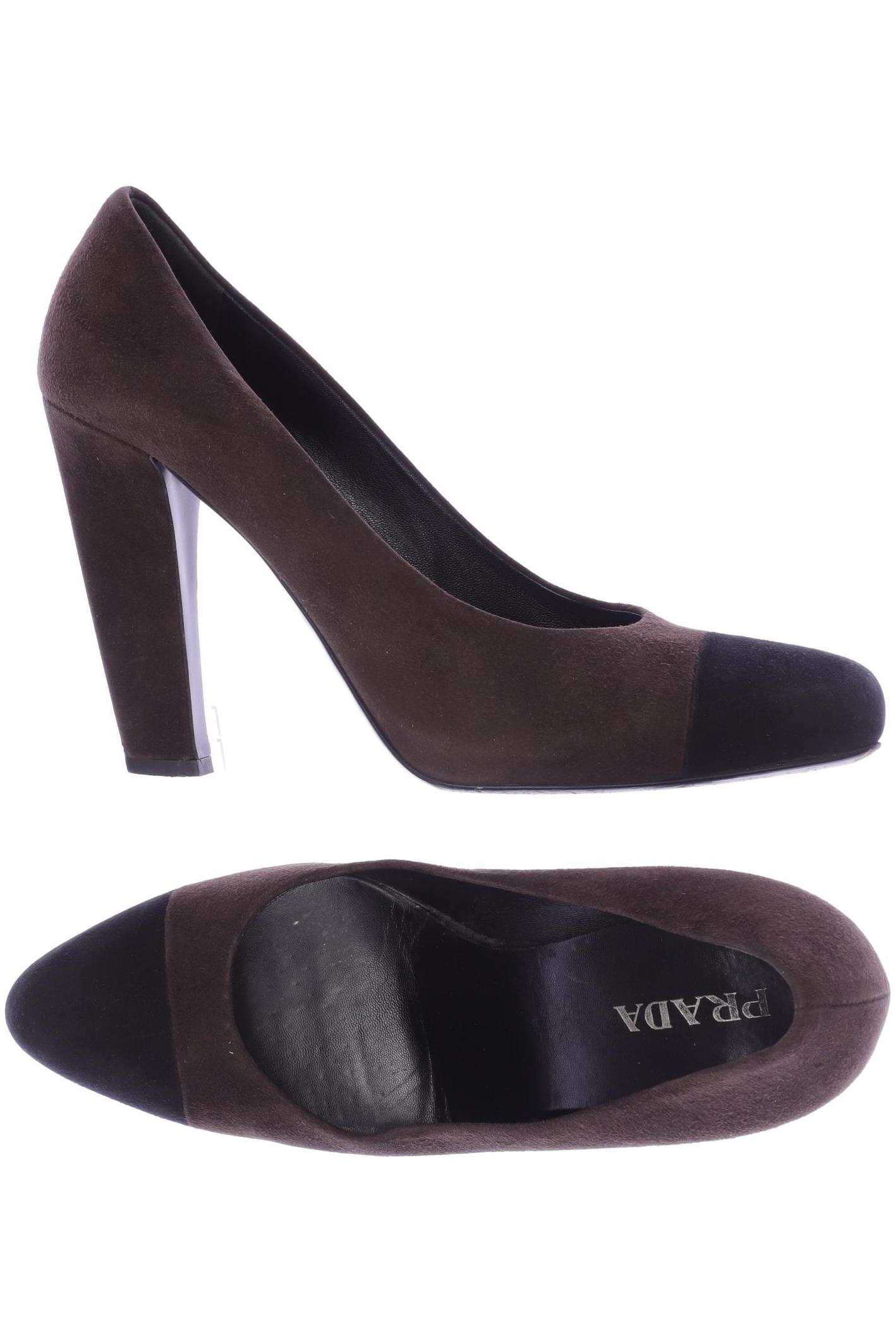 

Prada Damen Pumps, braun, Gr. 39.5