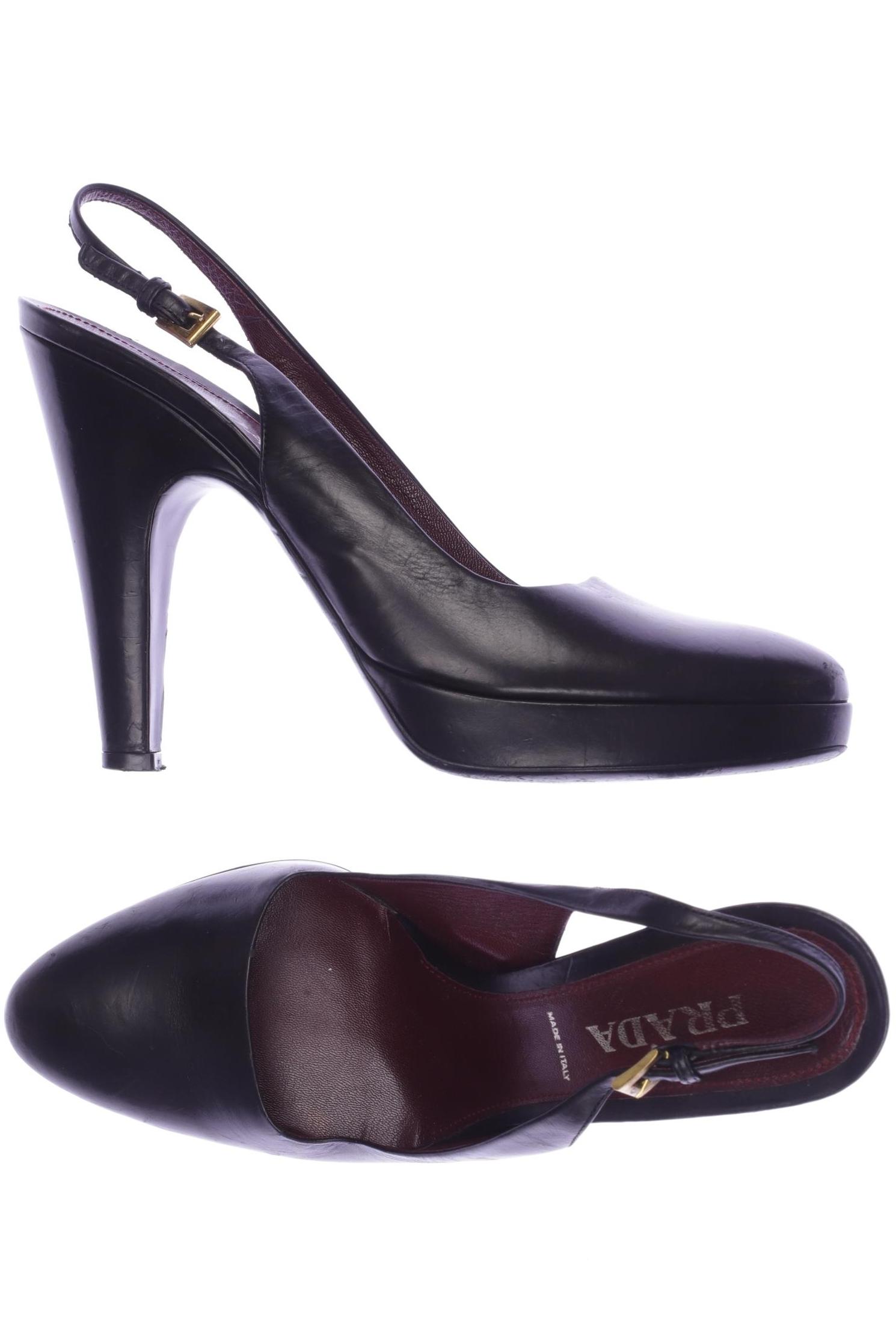 

Prada Damen Pumps, schwarz, Gr. 38