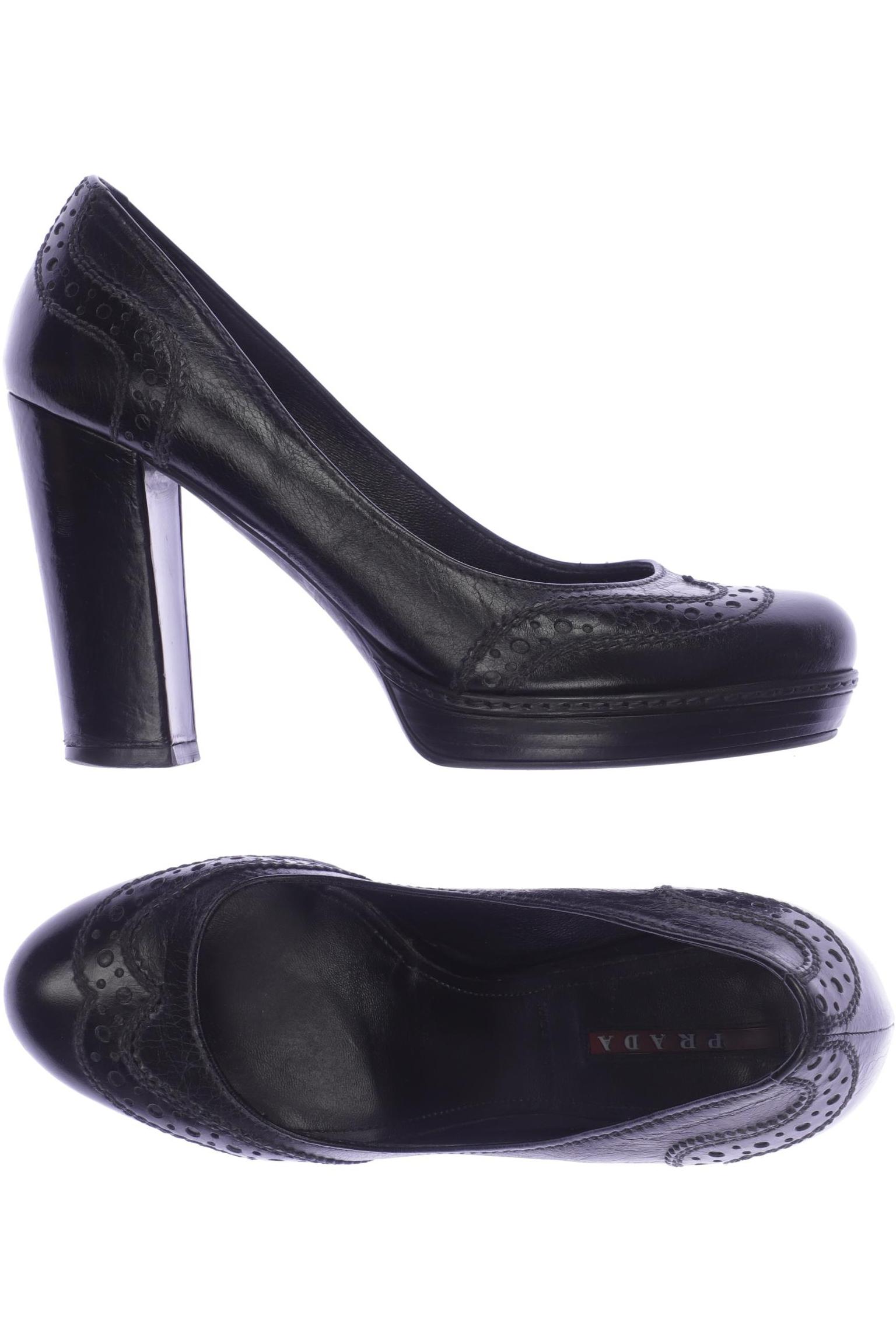 

Prada Damen Pumps, schwarz, Gr. 37