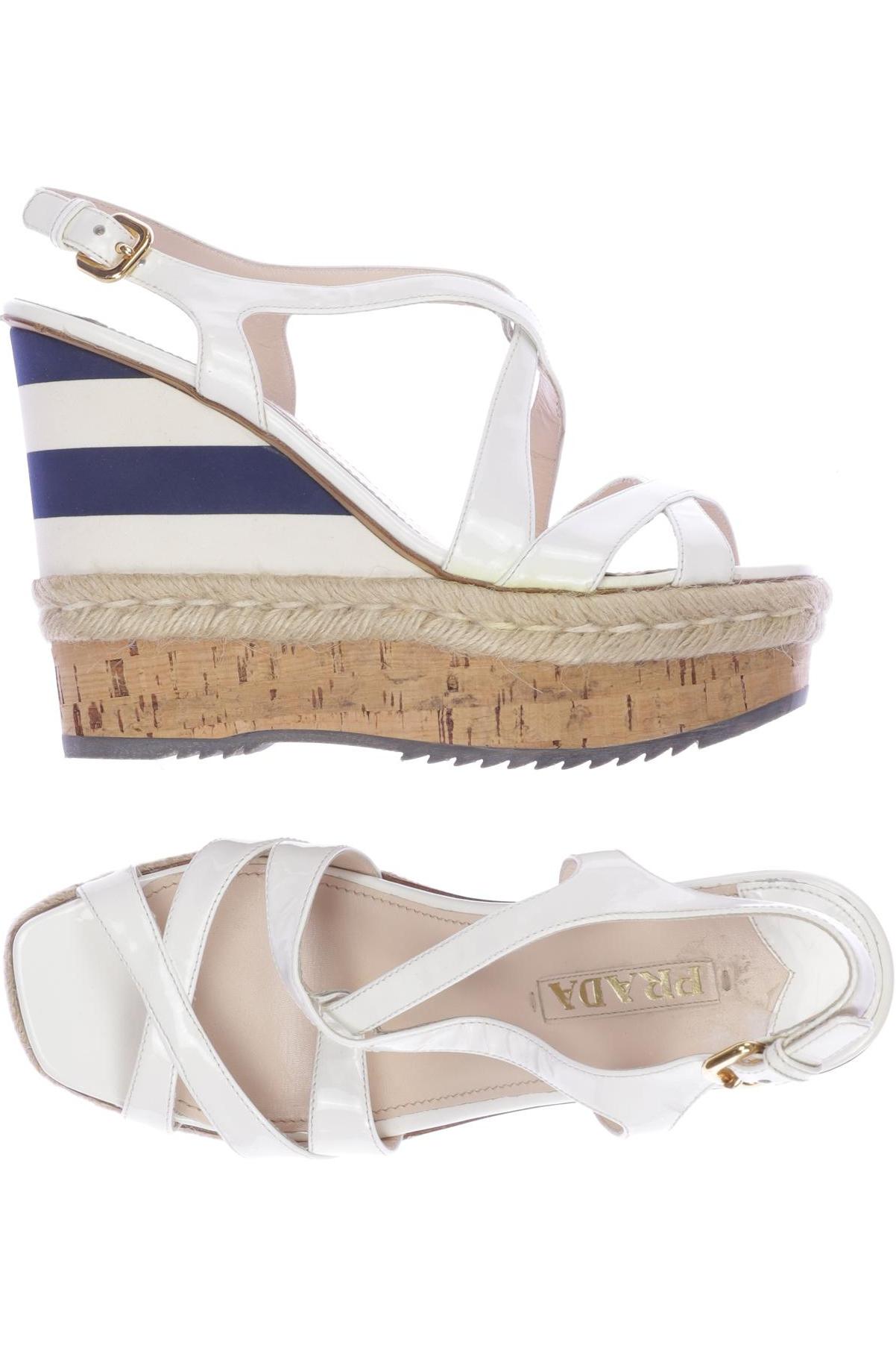 

Prada Damen Pumps, weiß, Gr. 40
