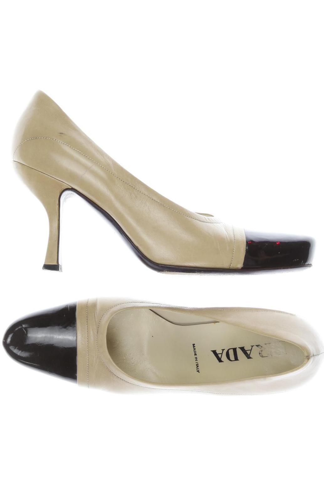 

Prada Damen Pumps, beige, Gr. 36.5