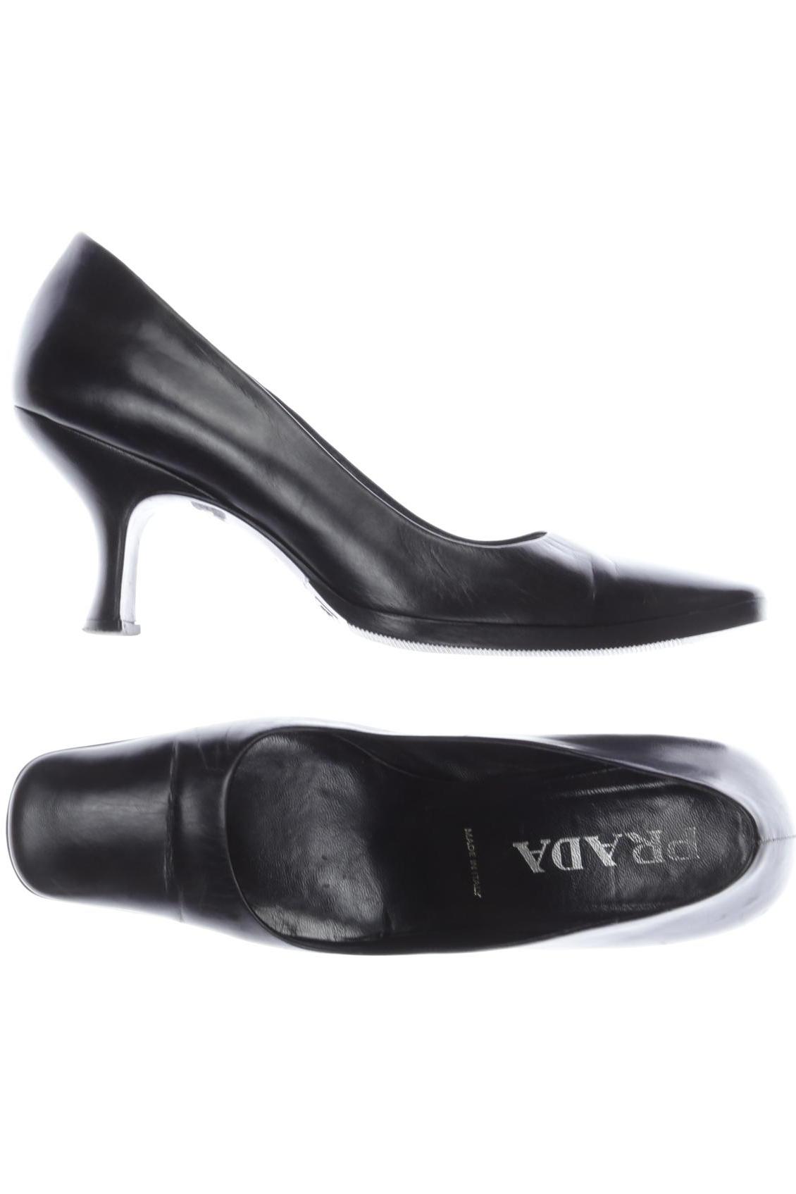 

Prada Damen Pumps, schwarz, Gr. 36.5