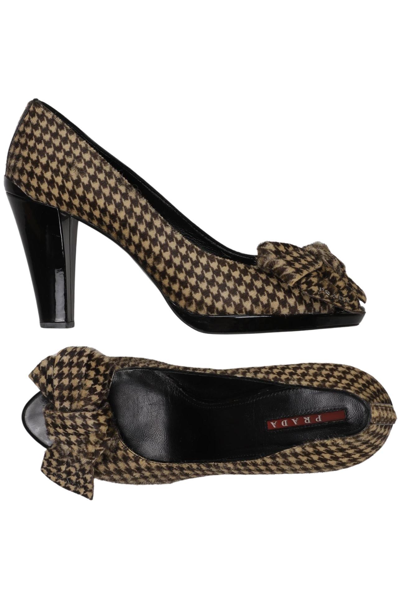 

Prada Damen Pumps, mehrfarbig, Gr. 40