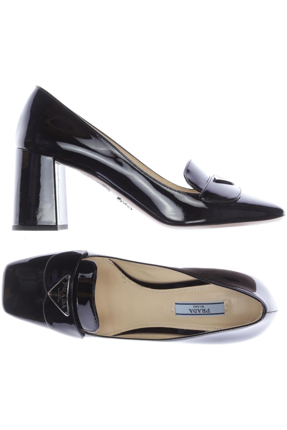 

Prada Damen Pumps, schwarz, Gr. 38.5