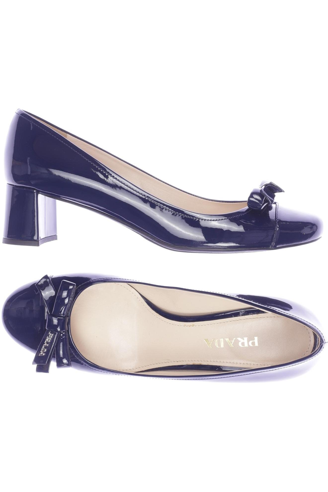

Prada Damen Pumps, marineblau, Gr. 40