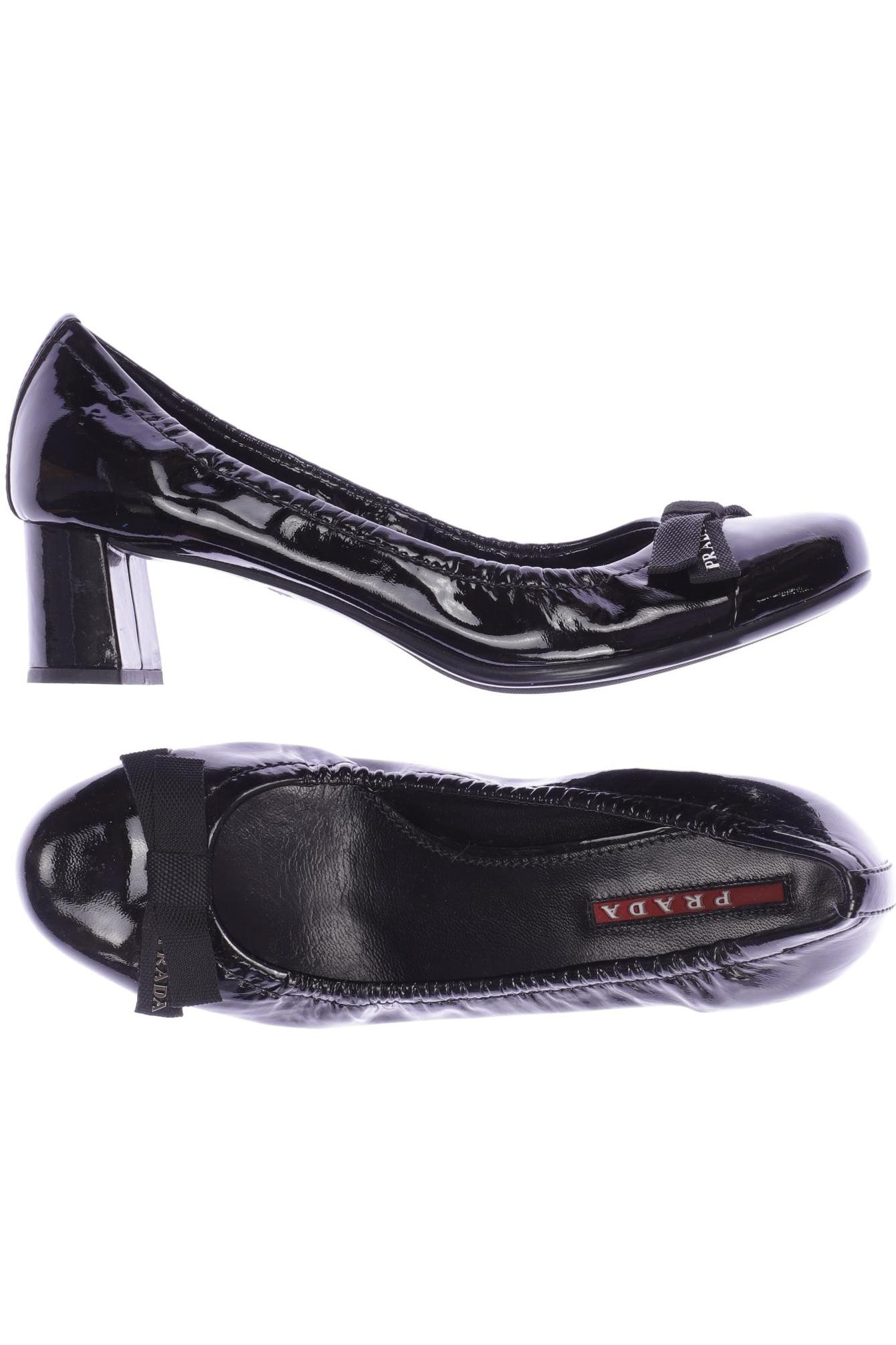 

Prada Damen Pumps, schwarz, Gr. 36