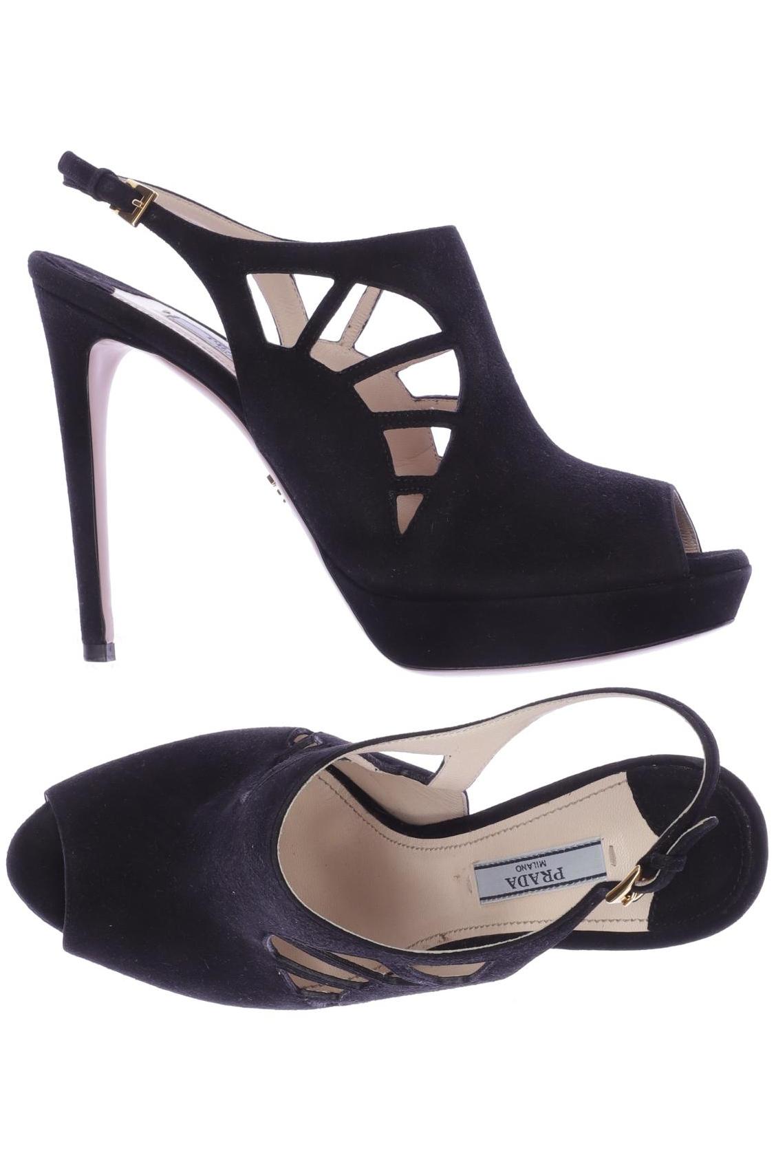 

Prada Damen Pumps, schwarz, Gr. 39.5