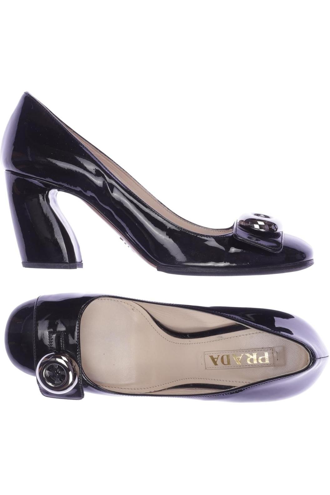

Prada Damen Pumps, schwarz, Gr. 36.5