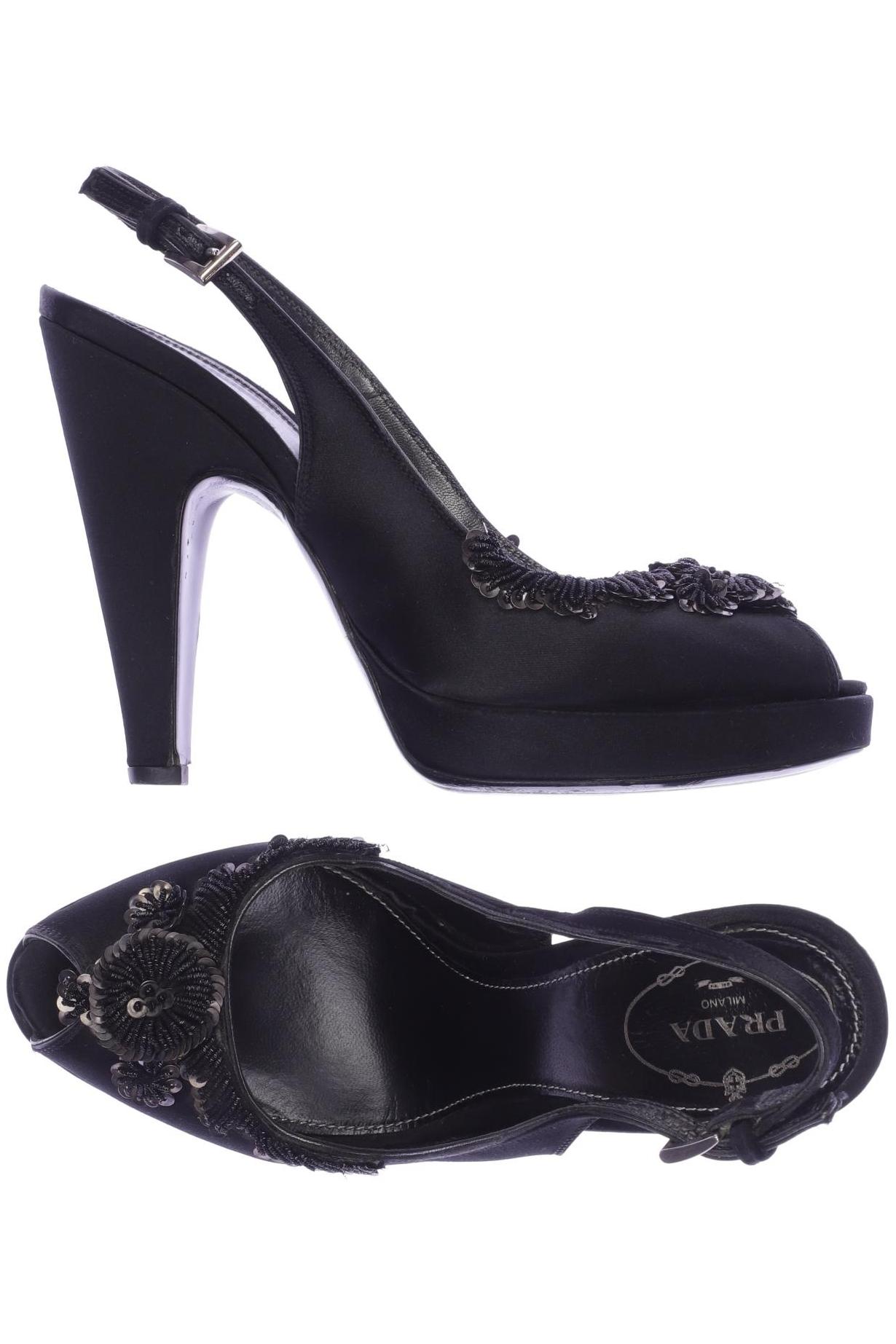 

Prada Damen Pumps, schwarz, Gr. 38