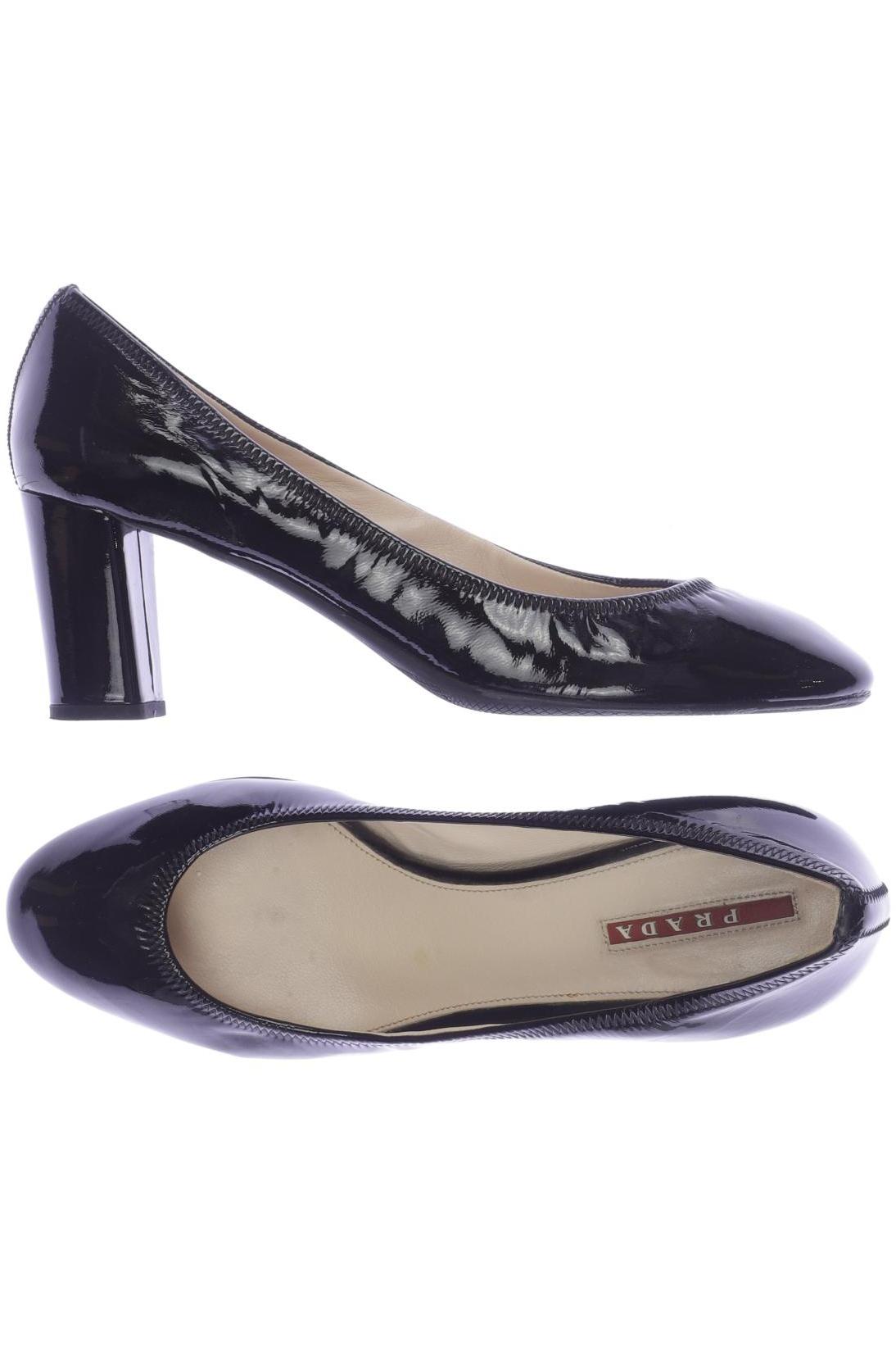 

Prada Damen Pumps, schwarz, Gr. 37.5