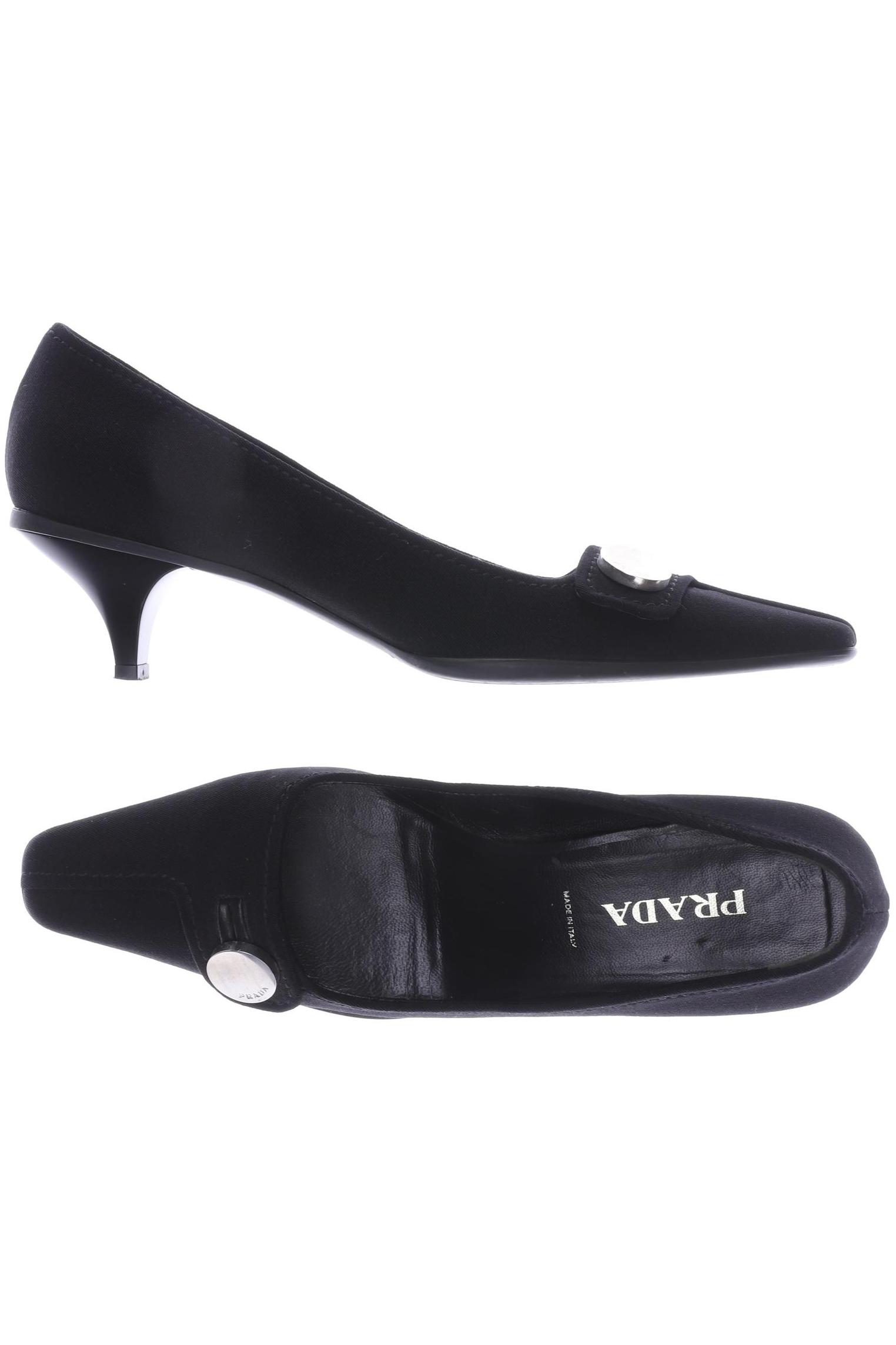 

Prada Damen Pumps, schwarz, Gr. 37.5