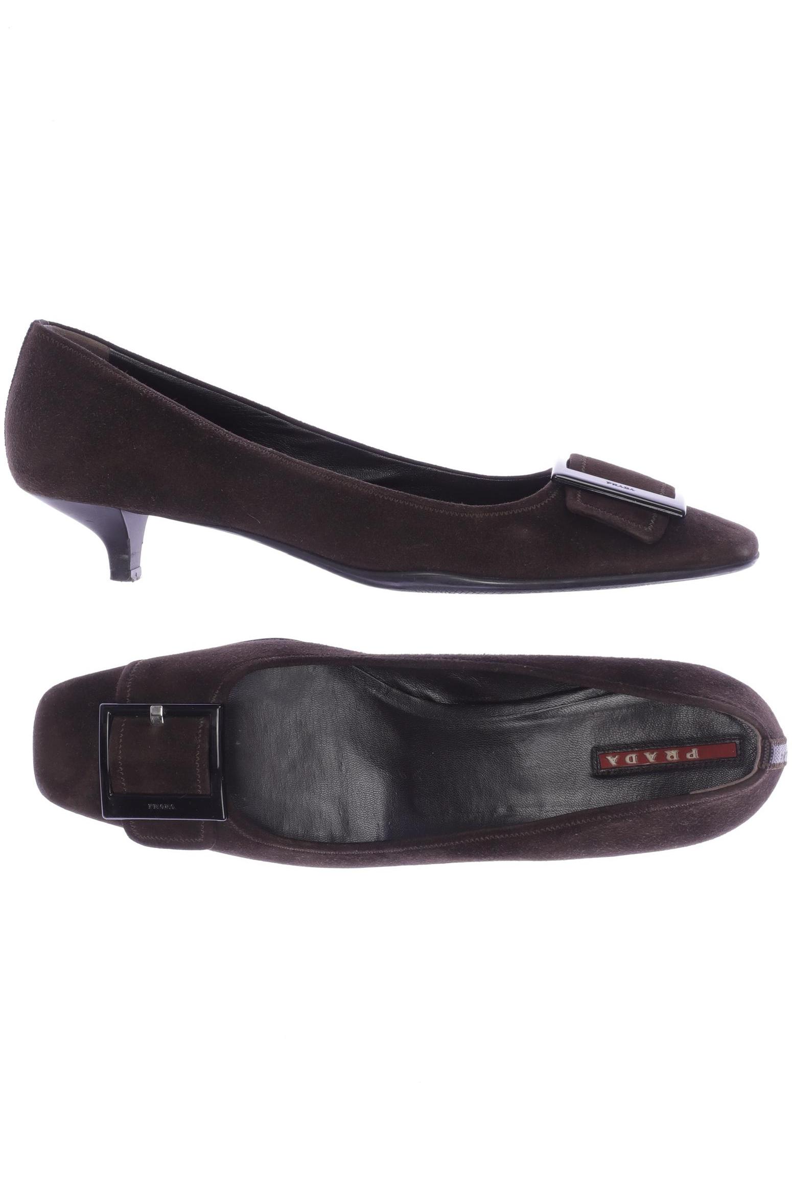

Prada Damen Pumps, braun, Gr. 40