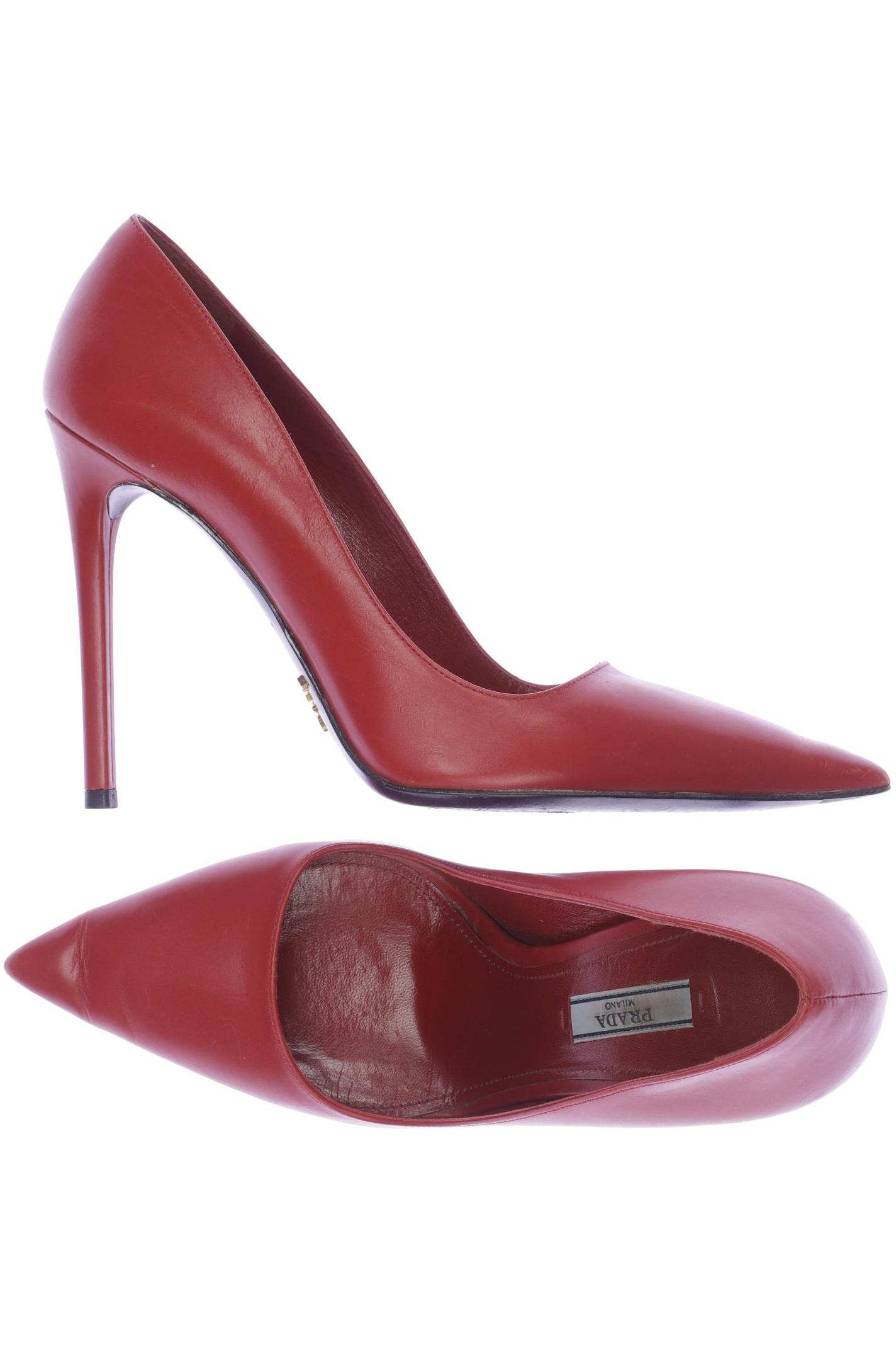 

Prada Damen Pumps, rot, Gr. 38