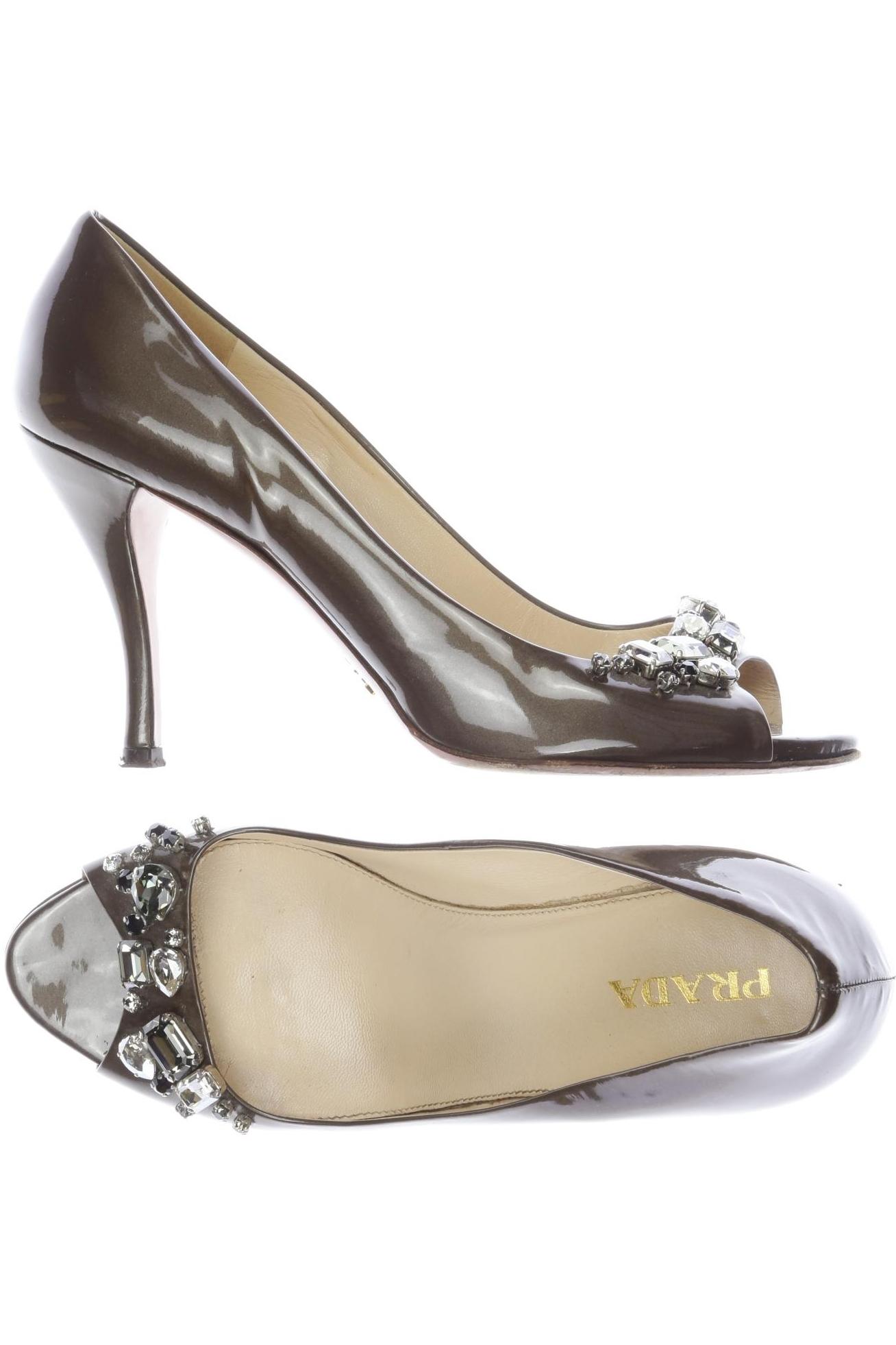 

Prada Damen Pumps, braun, Gr. 39.5