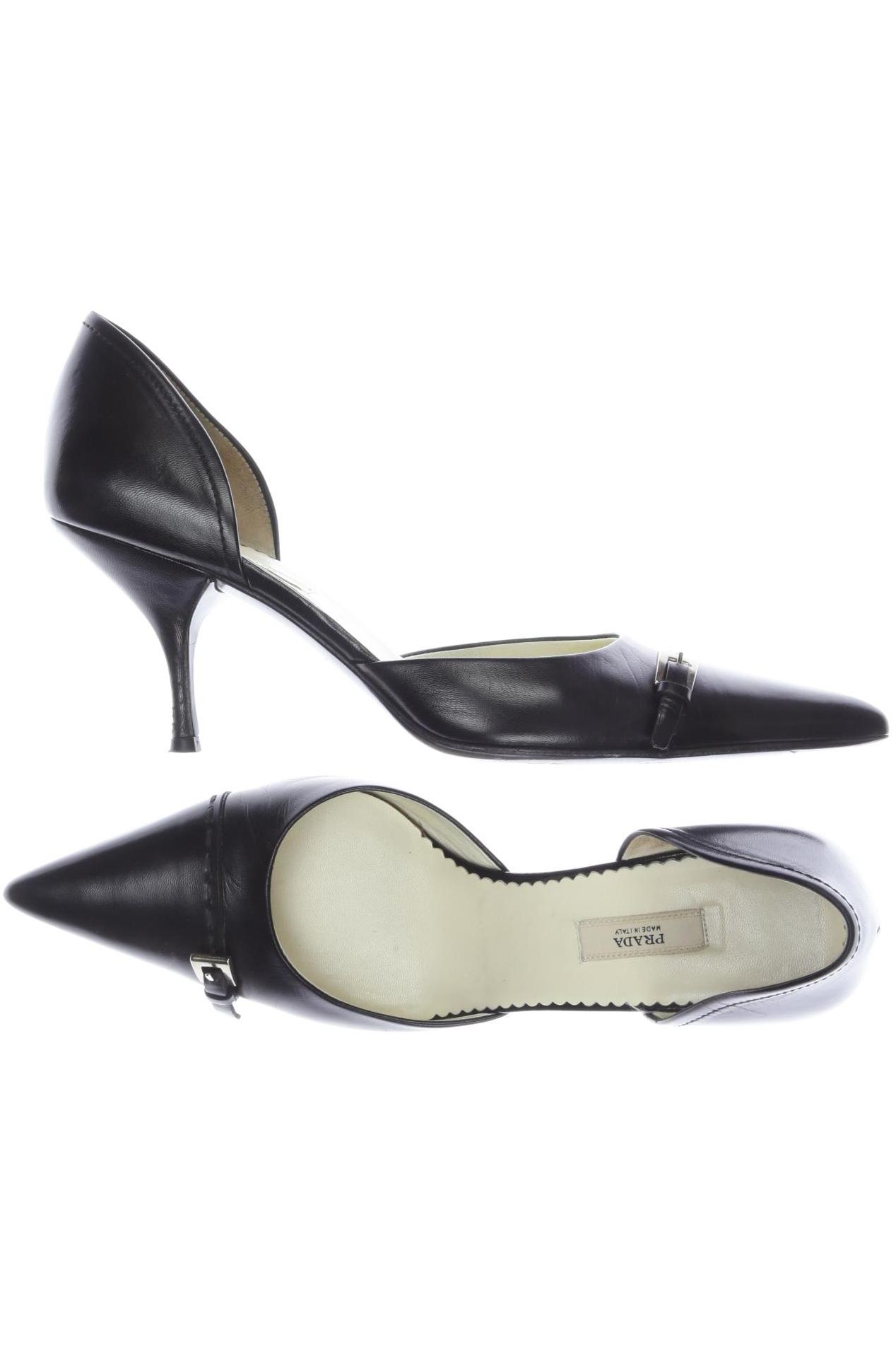 

Prada Damen Pumps, schwarz, Gr. 36.5