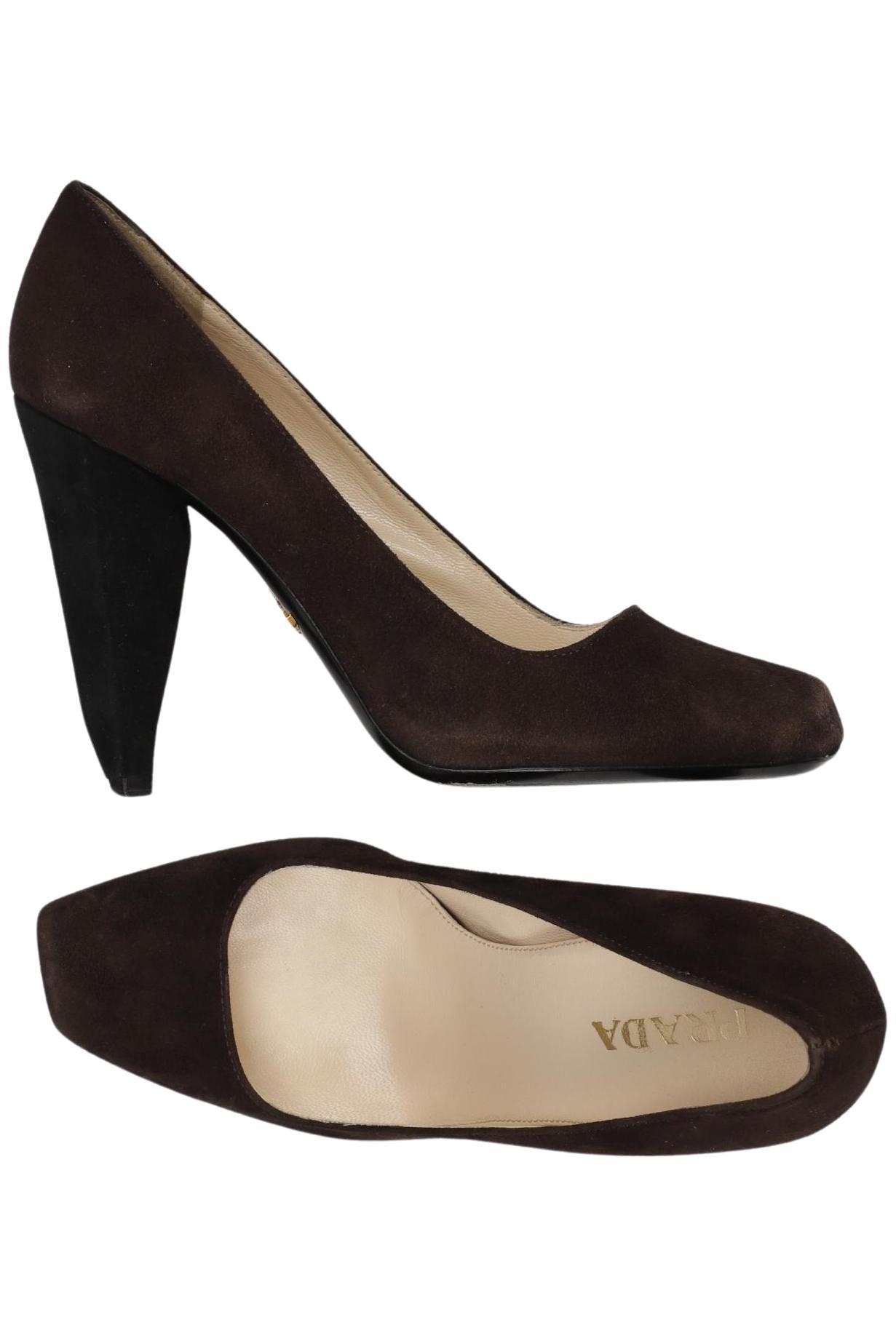 

Prada Damen Pumps, braun, Gr. 37.5