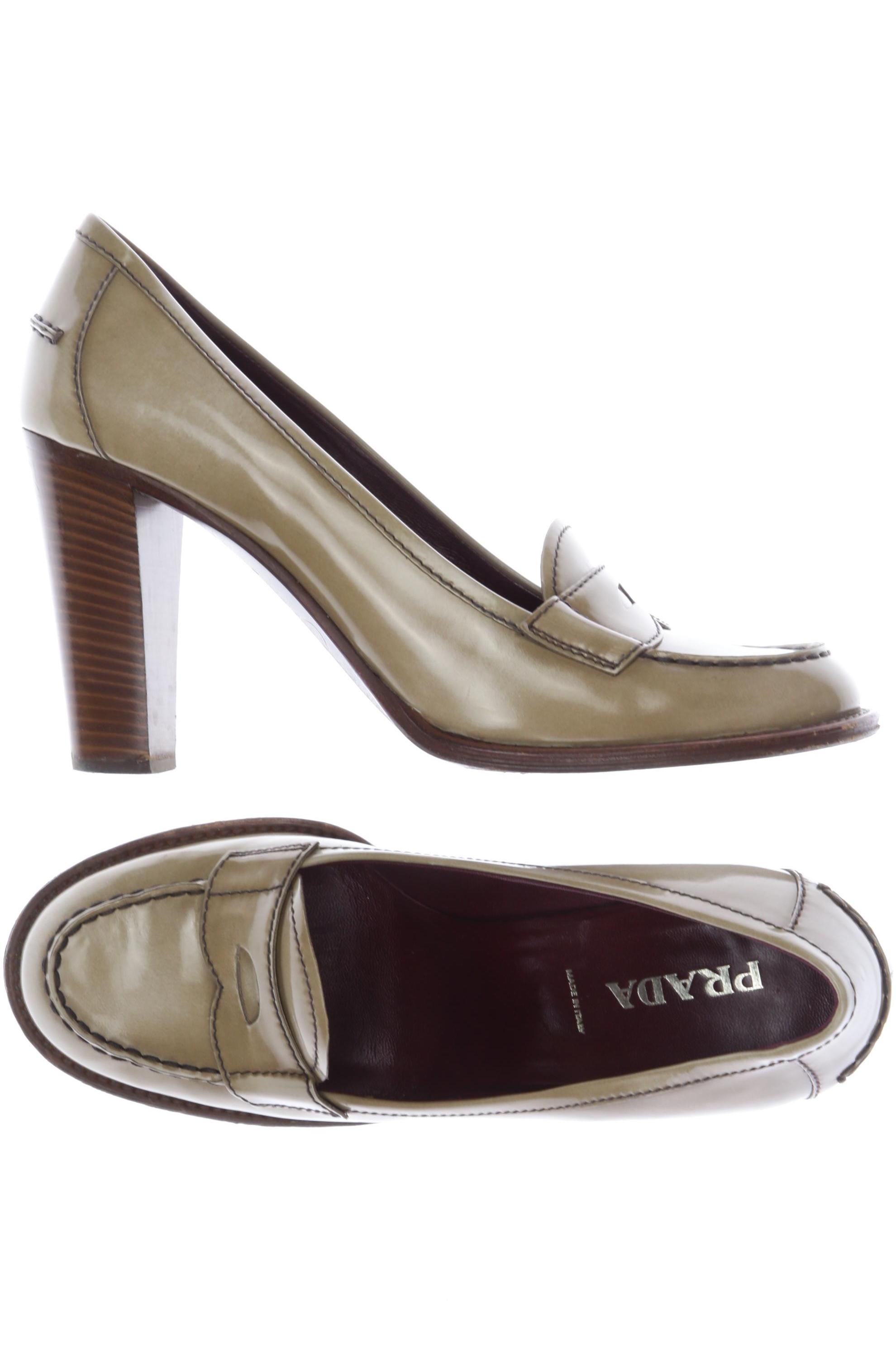 

Prada Damen Pumps, beige, Gr. 40
