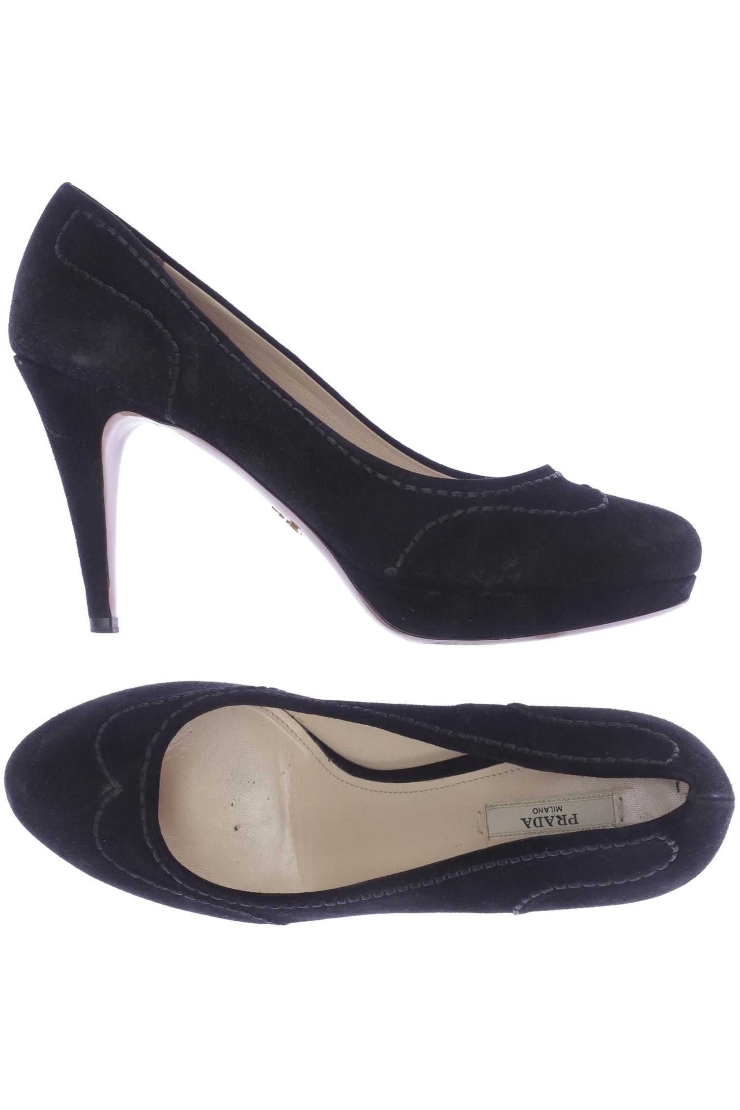 

Prada Damen Pumps, schwarz, Gr. 39.5
