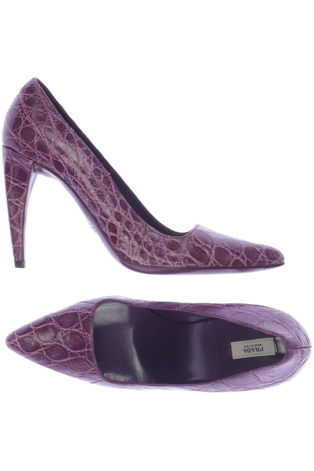 

Prada Damen Pumps, flieder, Gr. 36.5