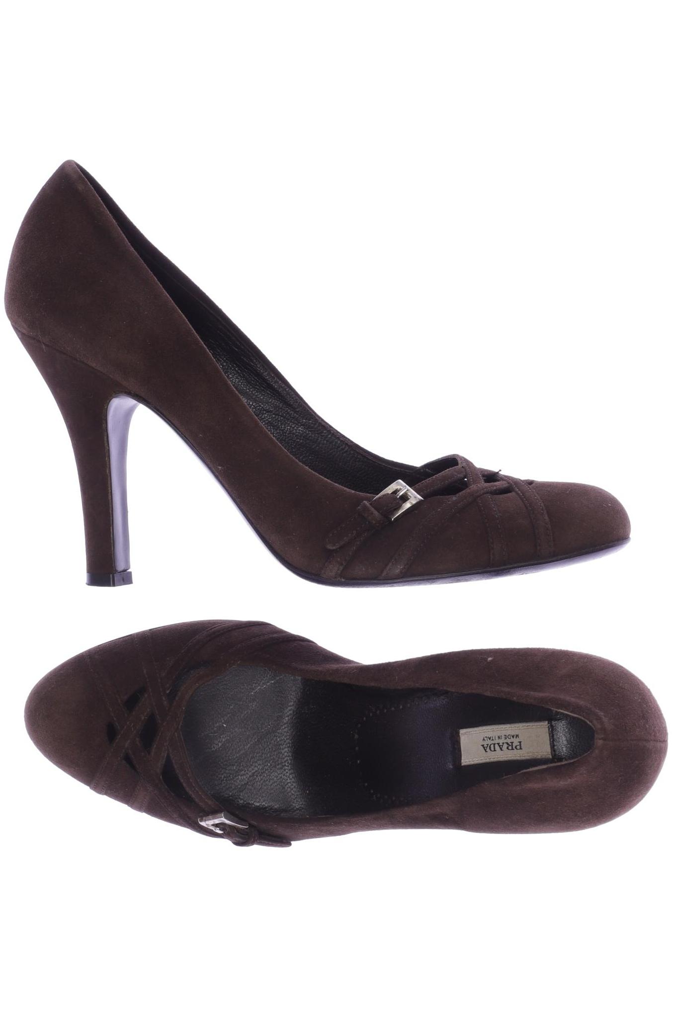 

Prada Damen Pumps, braun, Gr. 37.5