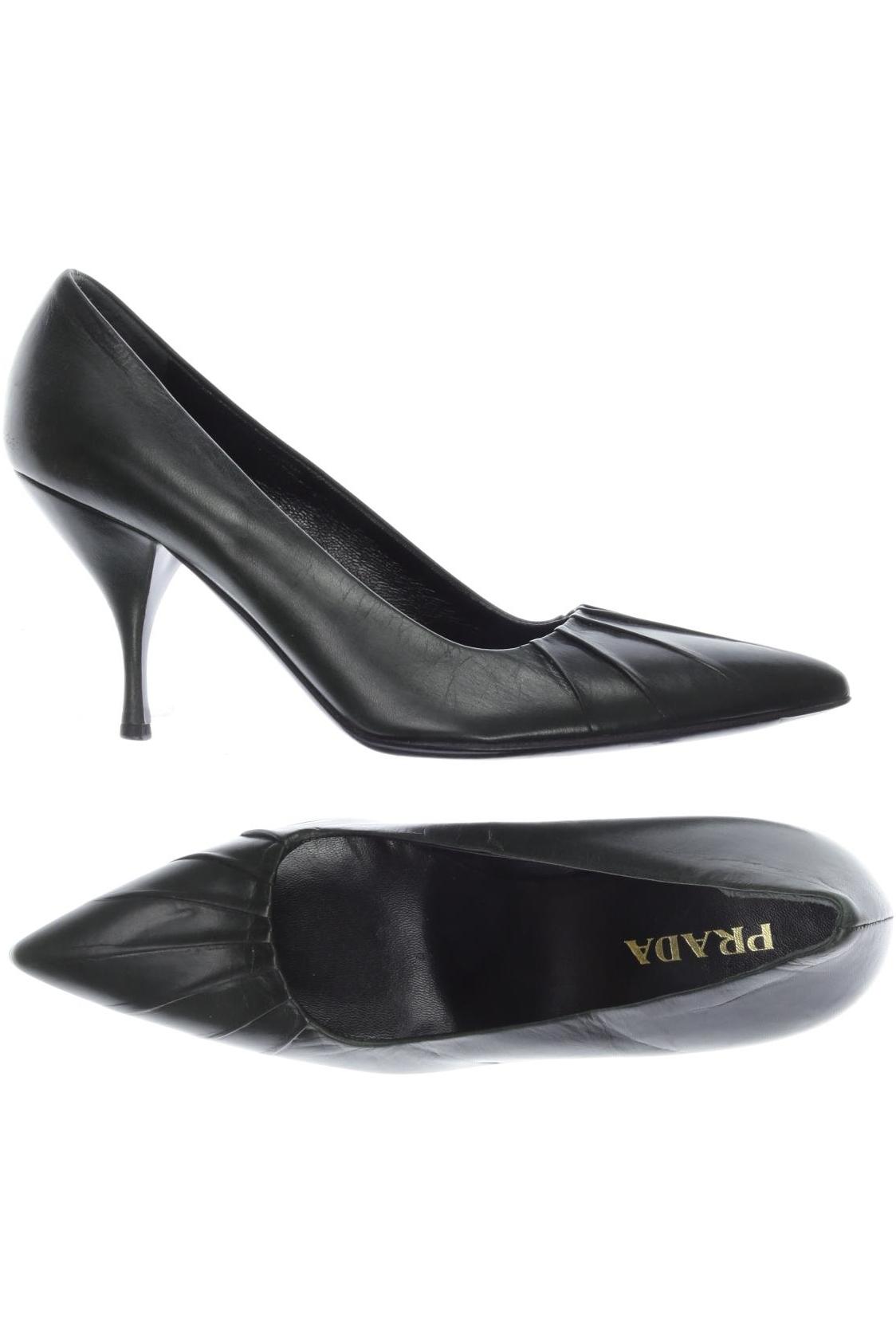 

Prada Damen Pumps, grün, Gr. 36.5