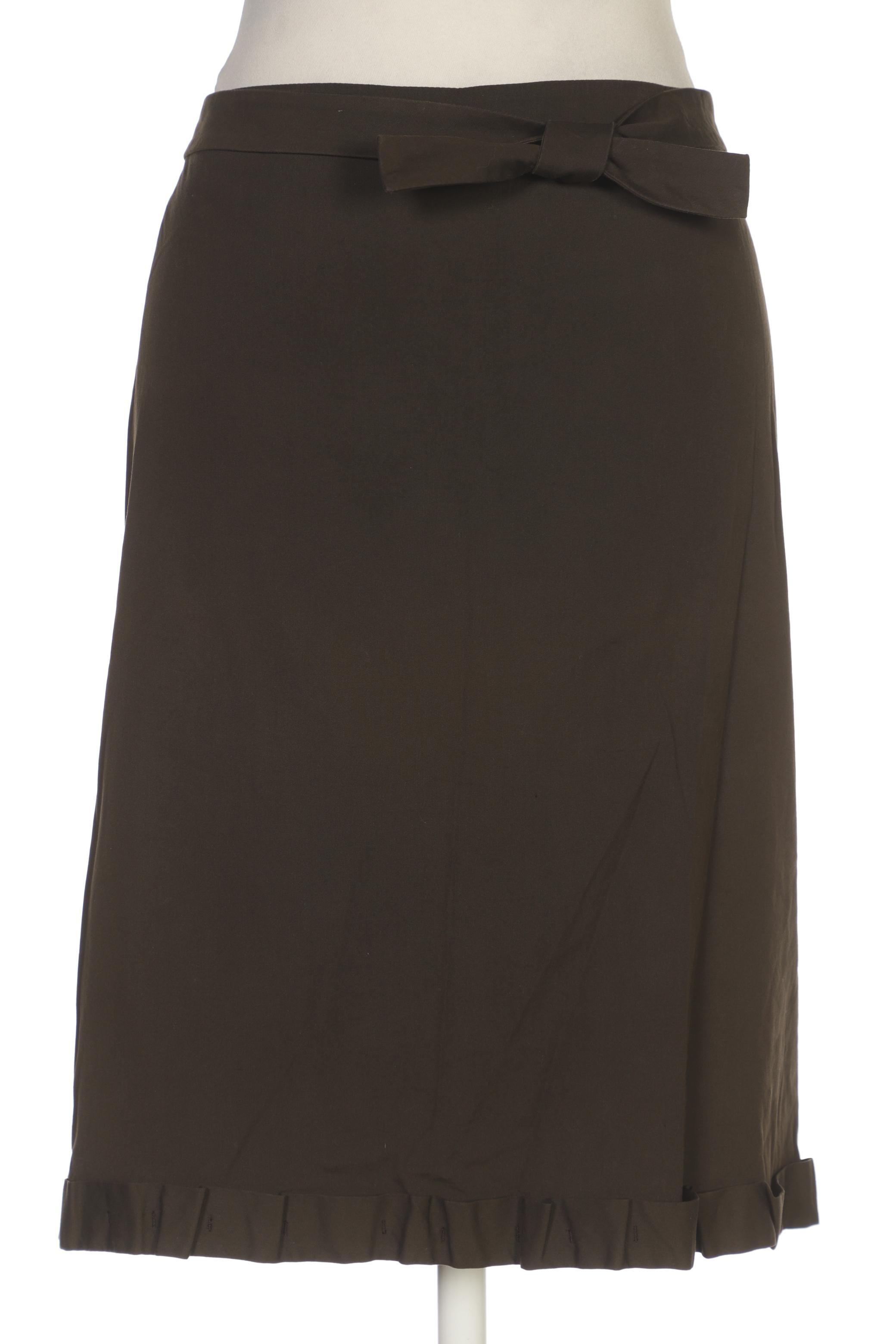 

Prada Damen Rock, braun, Gr. 44