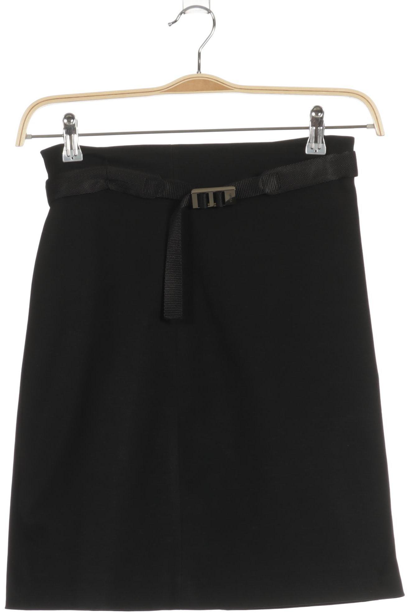 

Prada Damen Rock, schwarz, Gr. 42