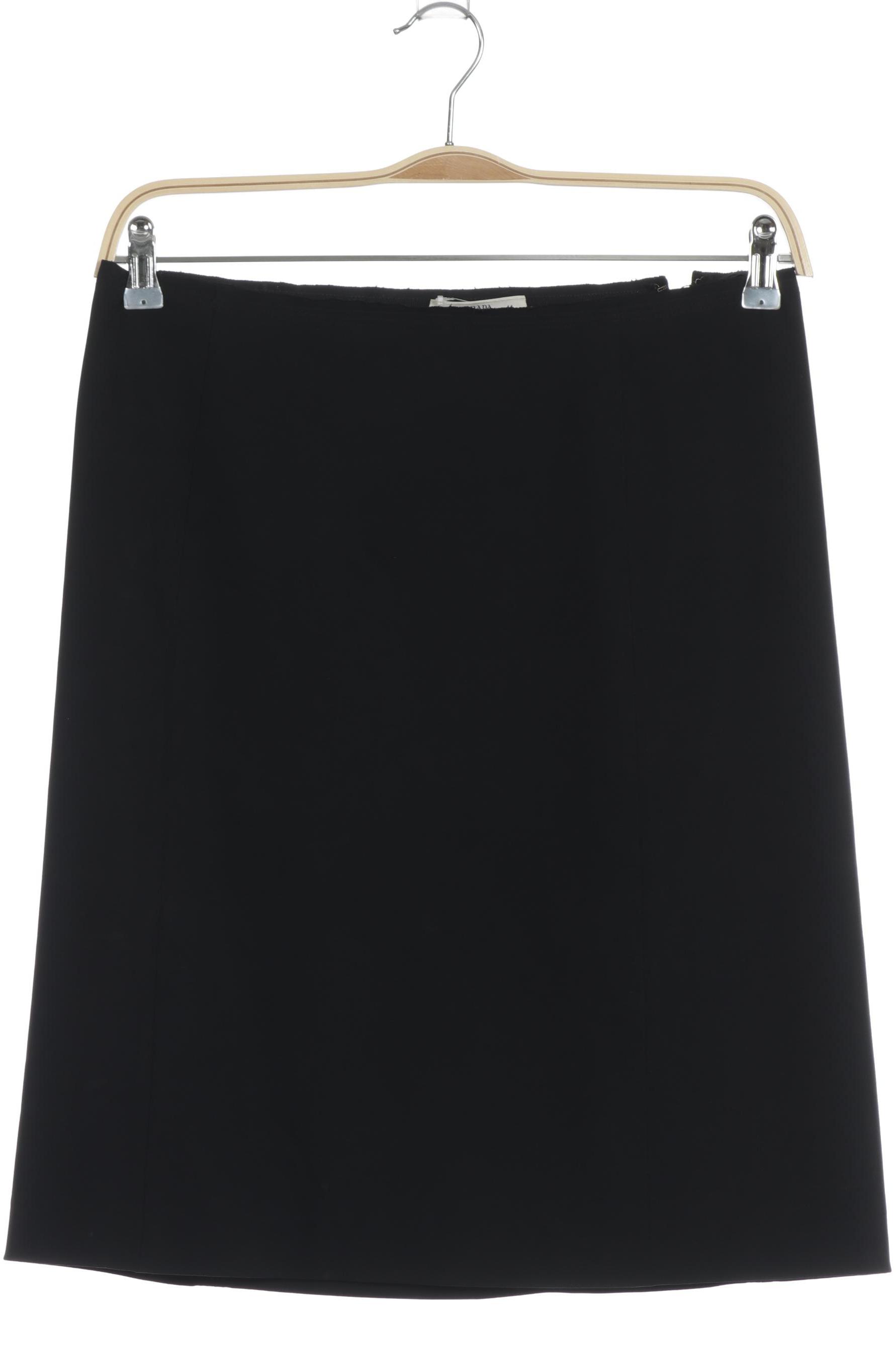 

Prada Damen Rock, schwarz, Gr. 44