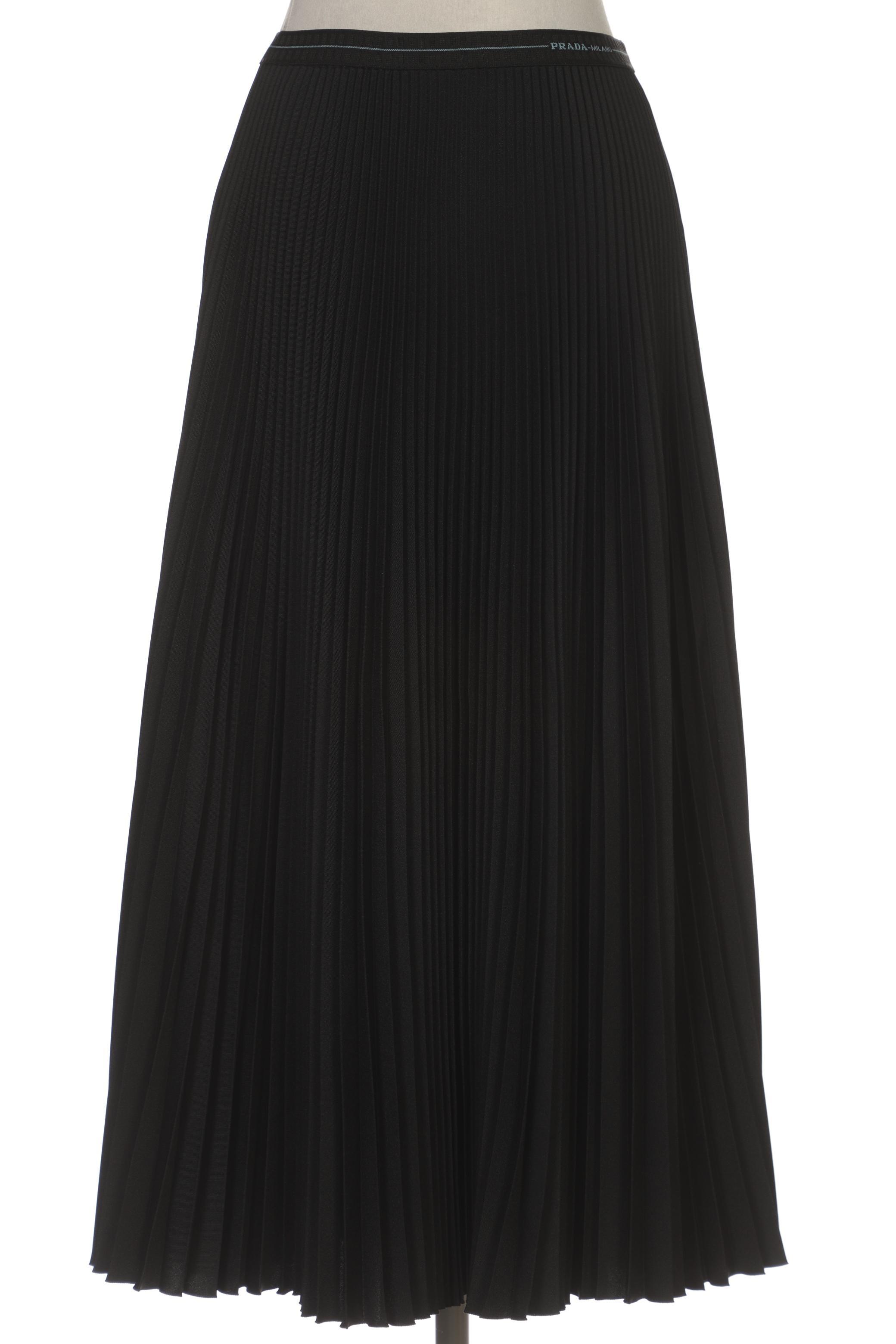 

Prada Damen Rock, schwarz, Gr. 38
