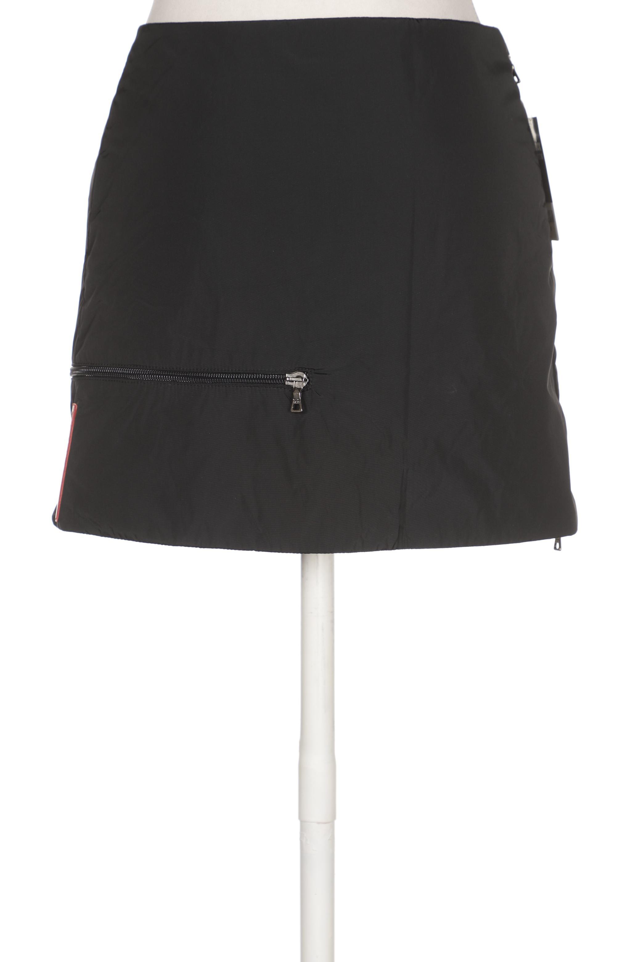 

Prada Damen Rock, schwarz, Gr. 44