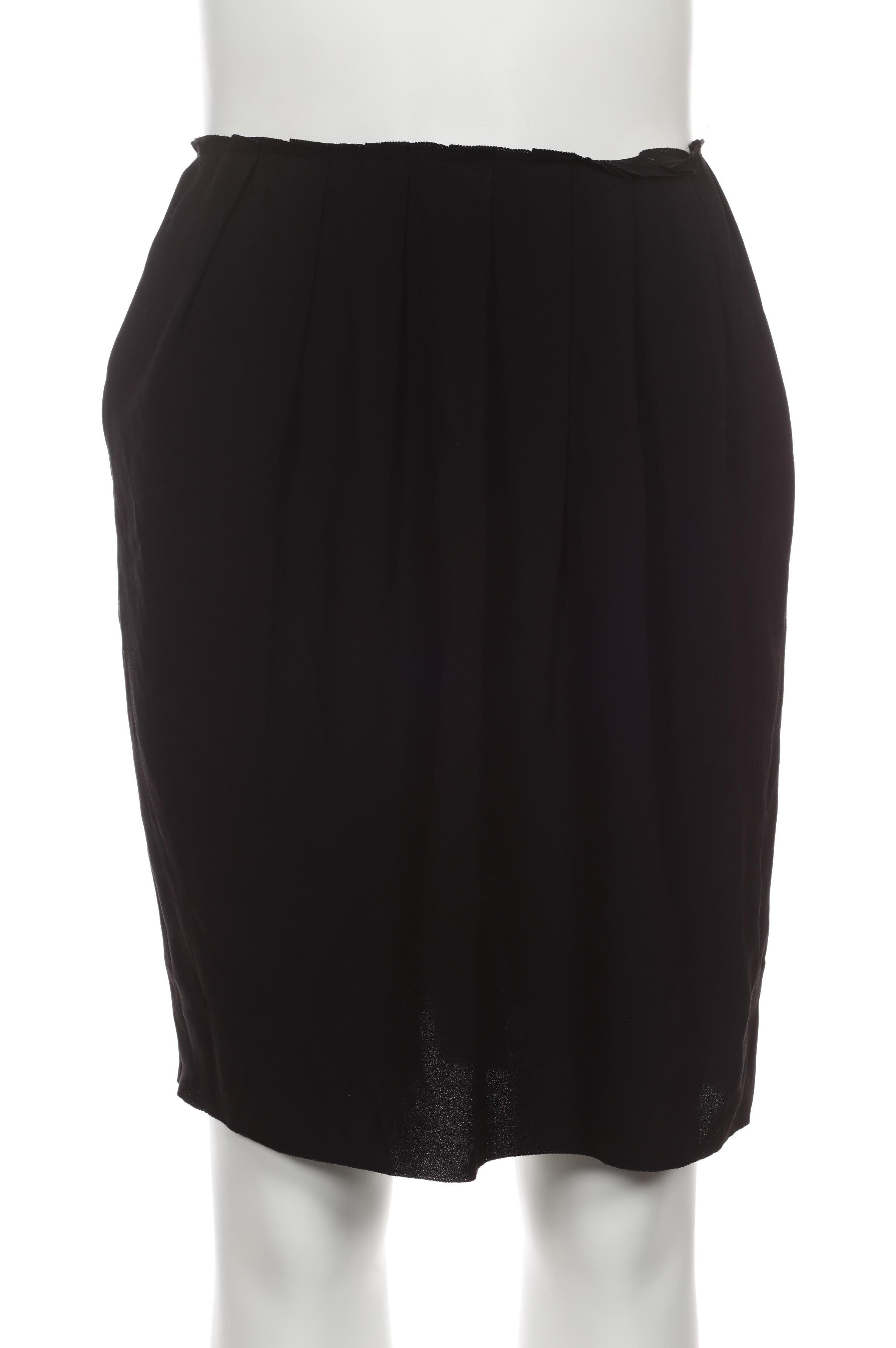 

Prada Damen Rock, schwarz, Gr. 42