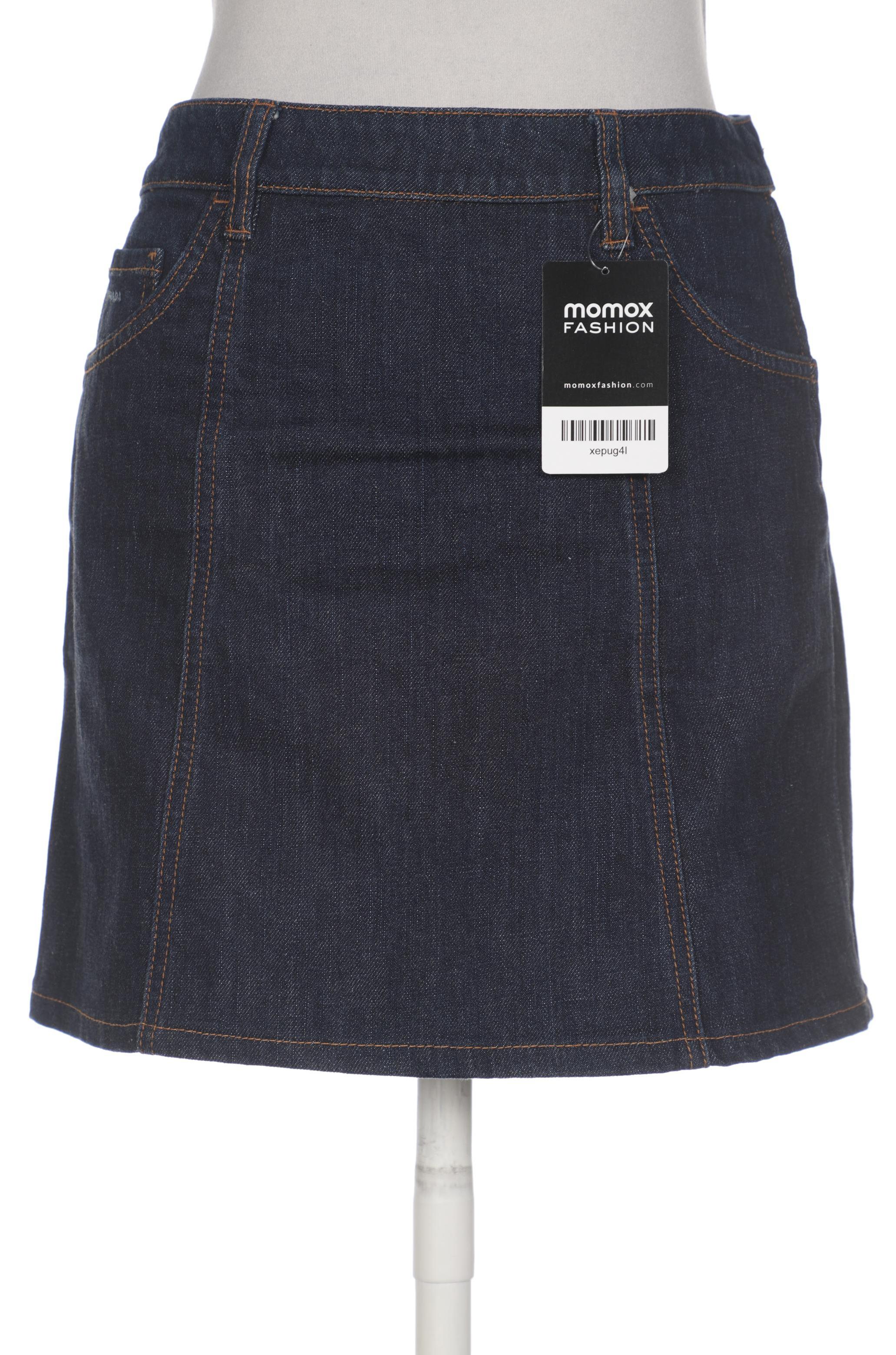 

Prada Damen Rock, marineblau, Gr. 38