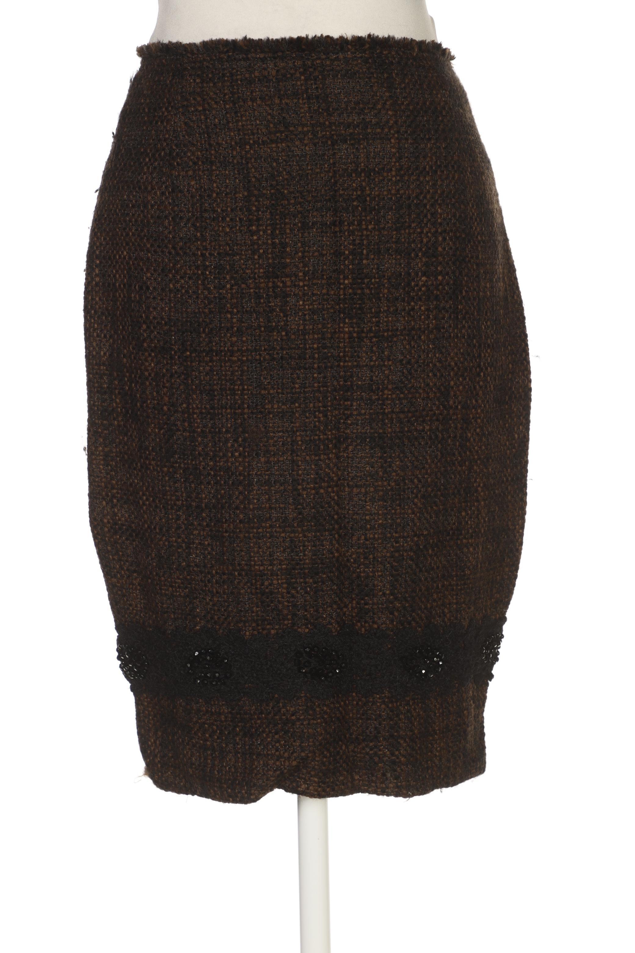 

Prada Damen Rock, braun, Gr. 38