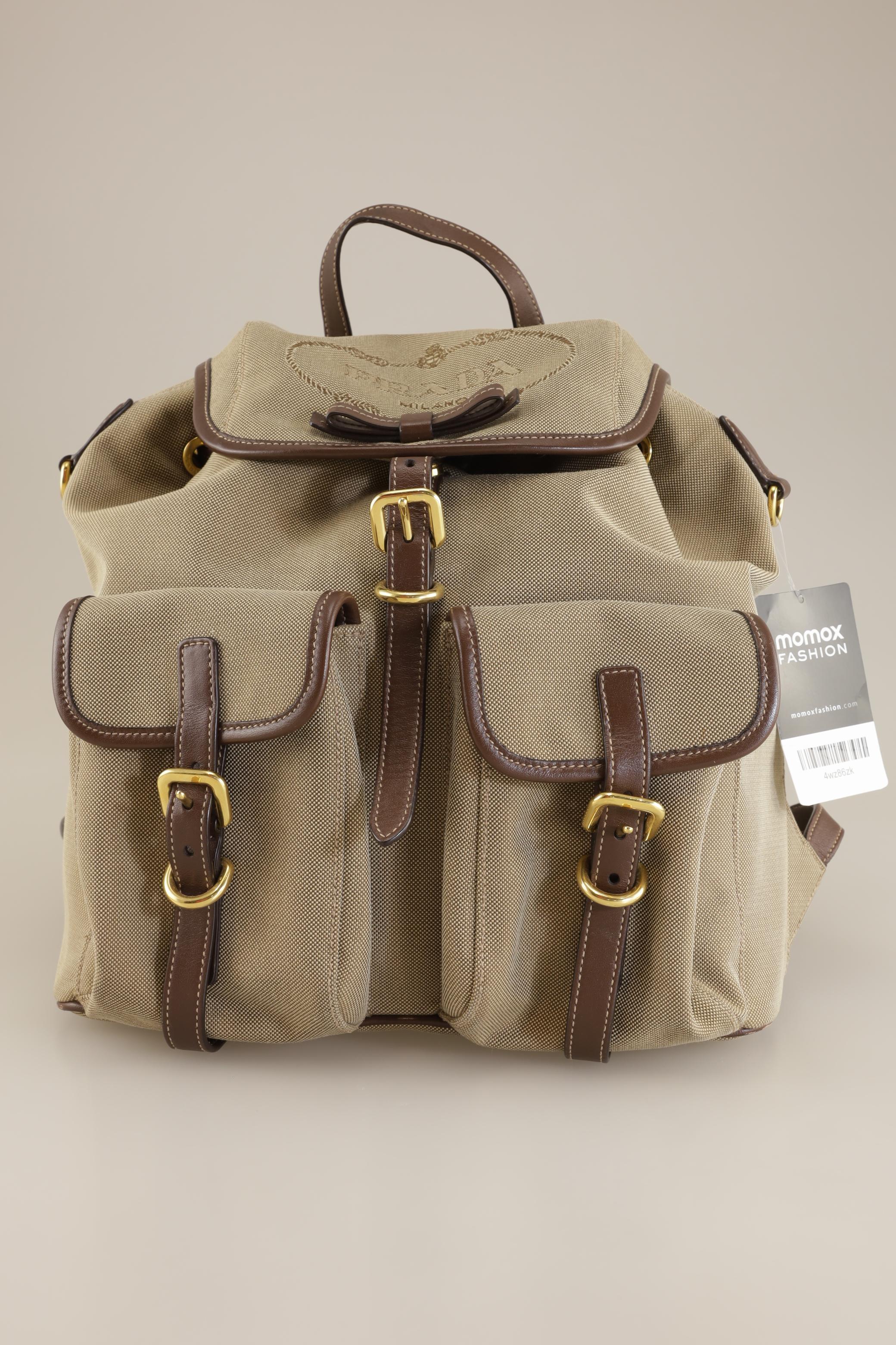 

Prada Damen Rucksack, braun, Gr.