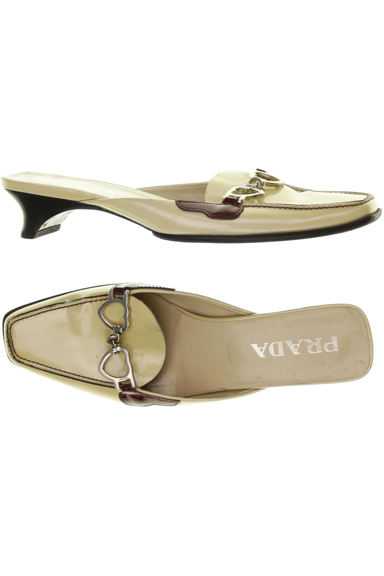 

Prada Damen Sandale, gelb, Gr. 37