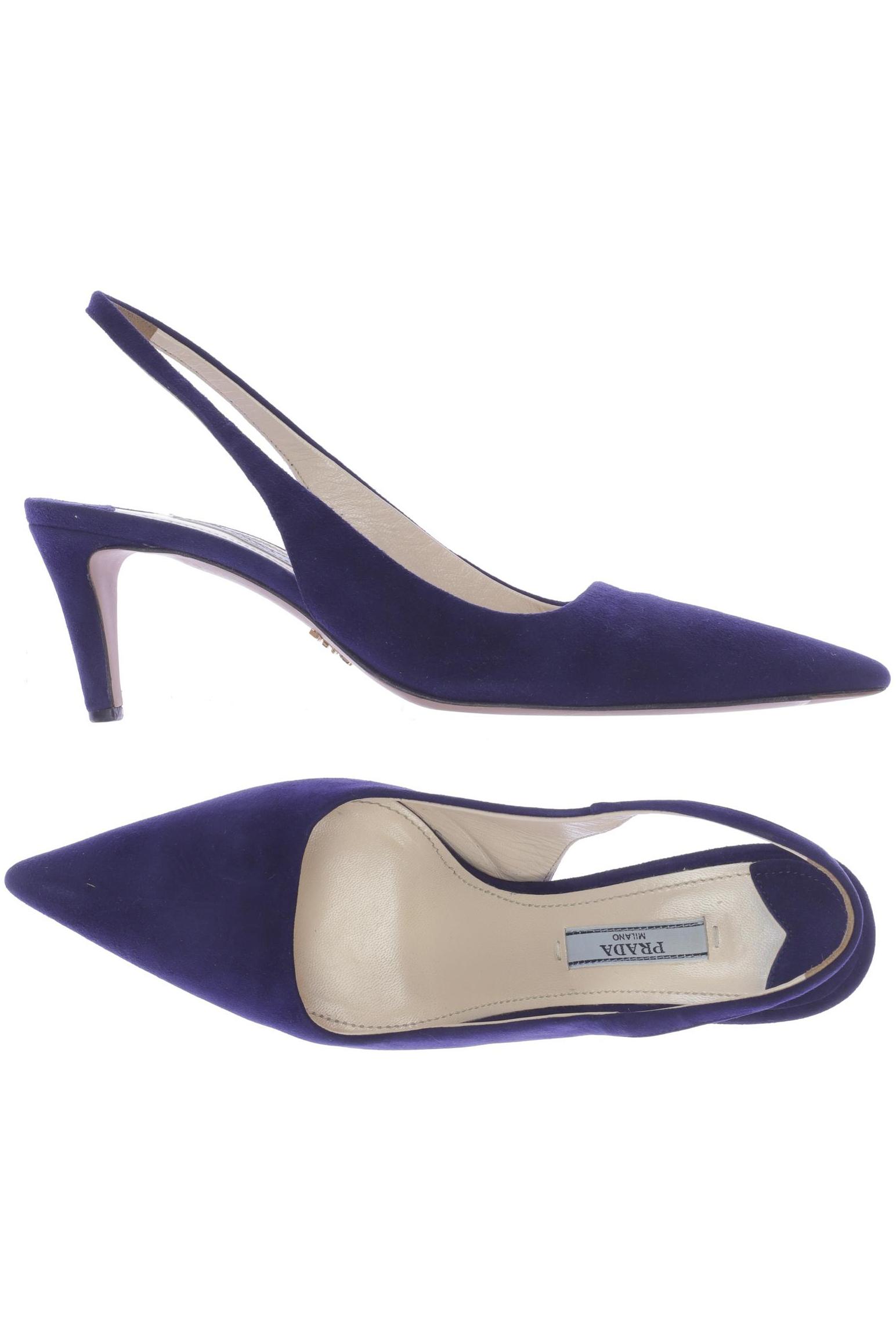 

Prada Damen Sandale, marineblau, Gr. 37