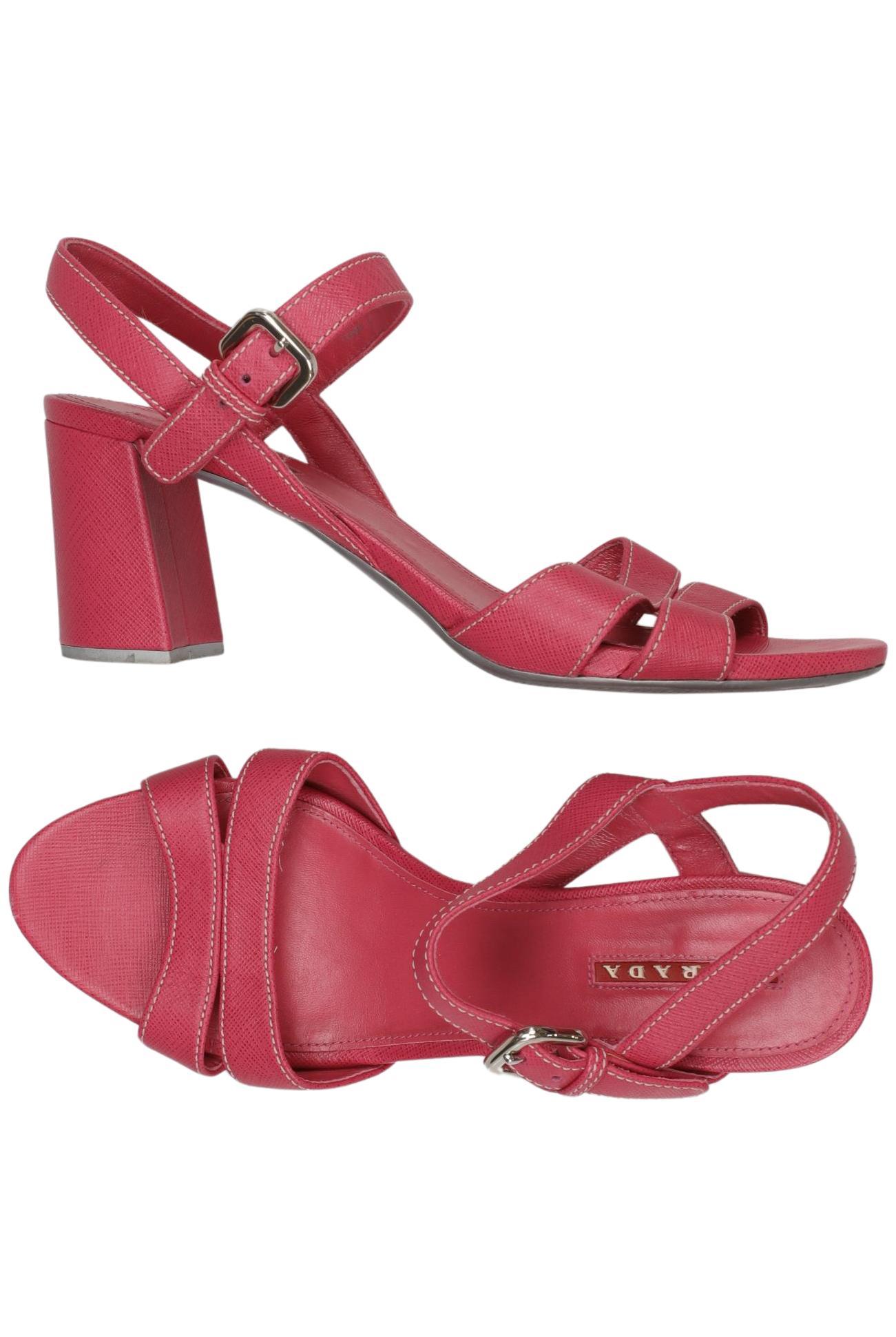 

Prada Damen Sandale, pink, Gr. 38