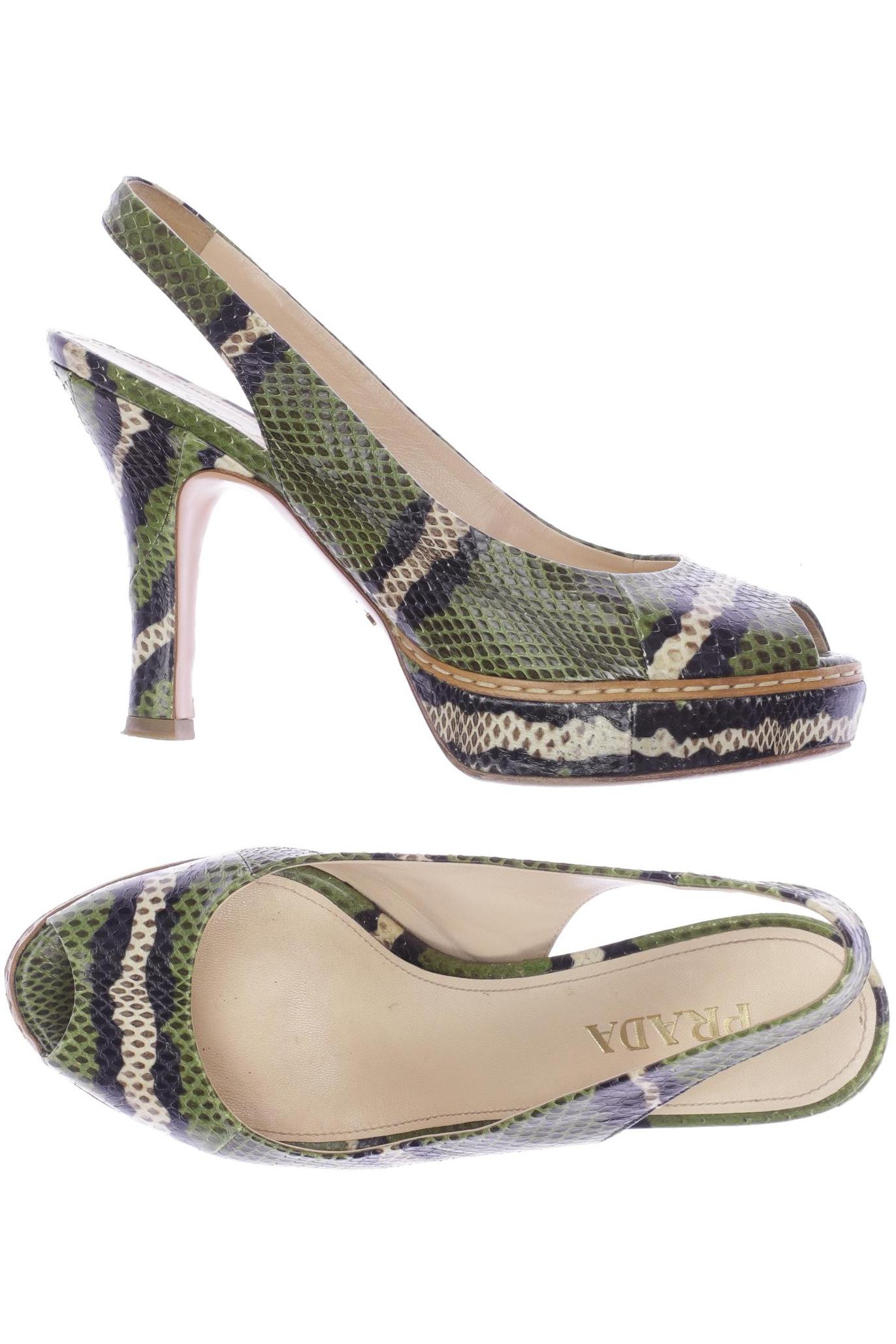 

Prada Damen Sandale, grün