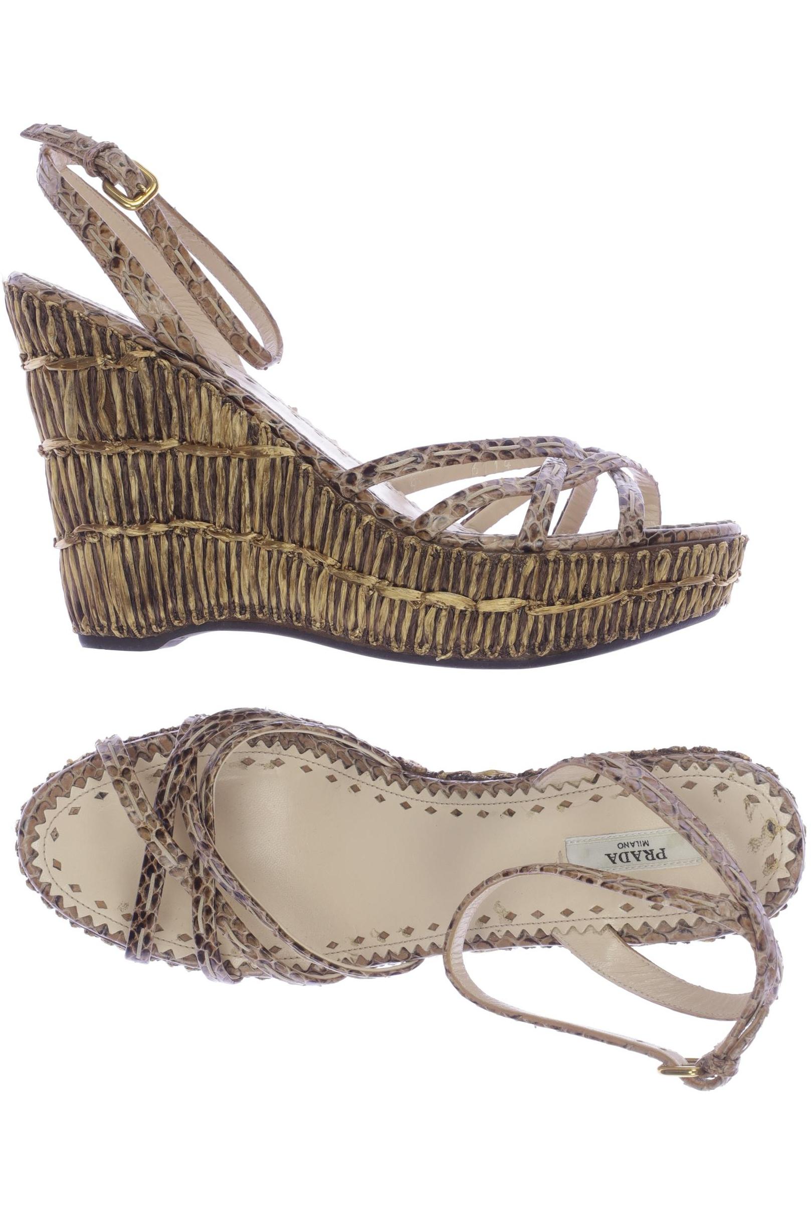

Prada Damen Sandale, braun