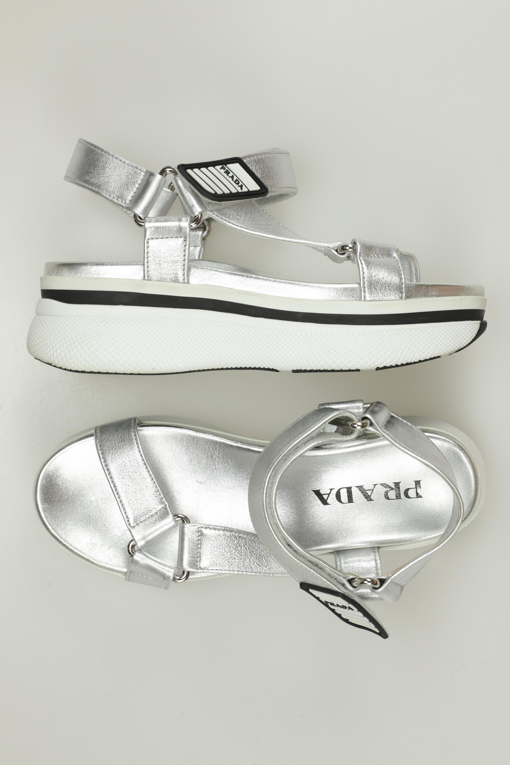 

Prada Damen Sandale, silber