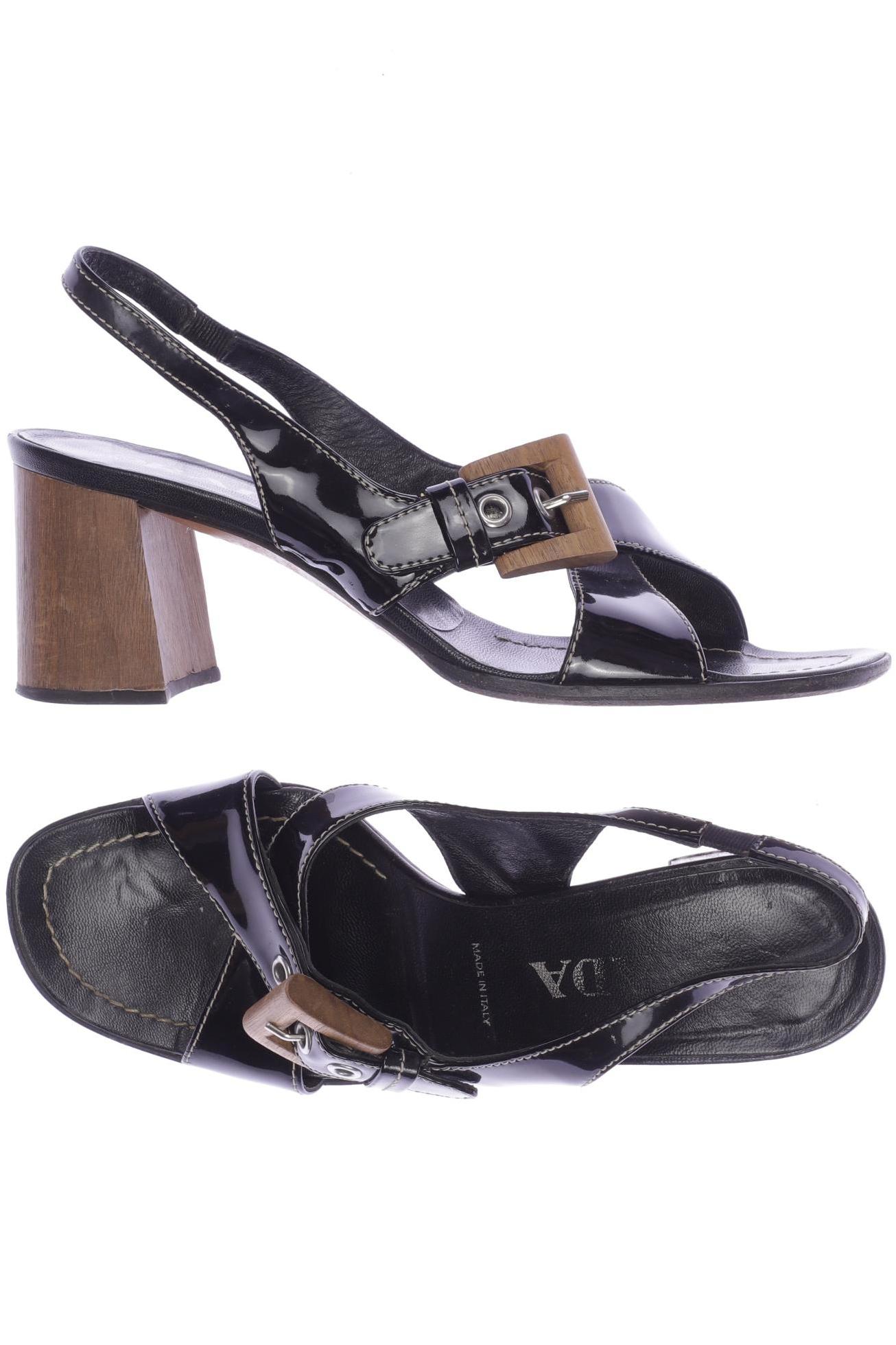 

Prada Damen Sandale, schwarz, Gr. 37.5