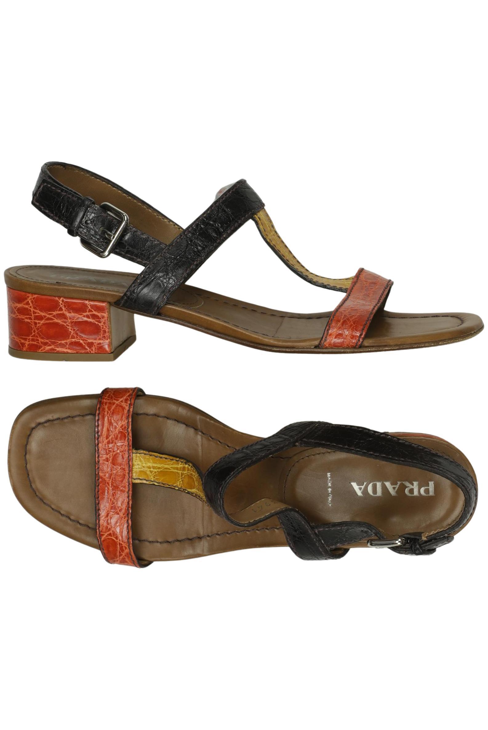 

Prada Damen Sandale, mehrfarbig, Gr. 39