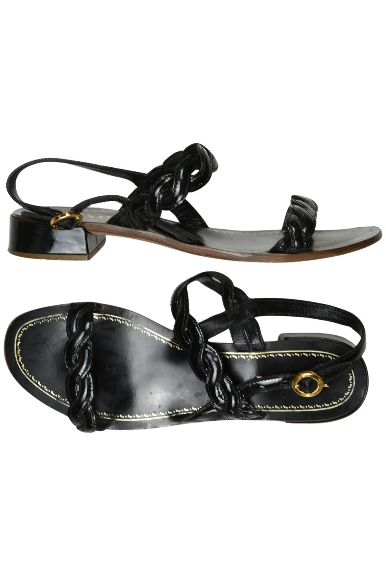 

Prada Damen Sandale, schwarz, Gr. 39