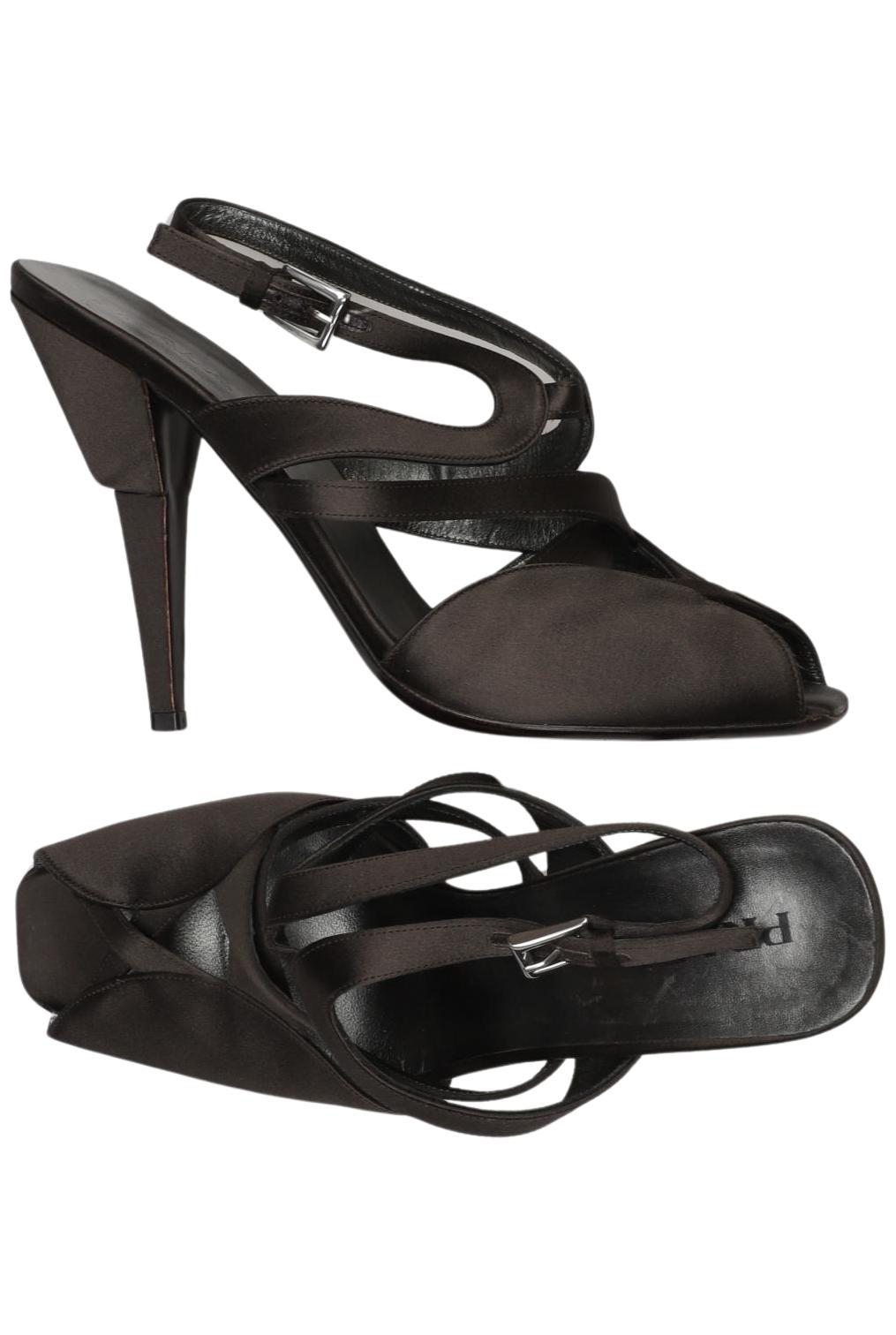 

Prada Damen Sandale, braun, Gr. 39