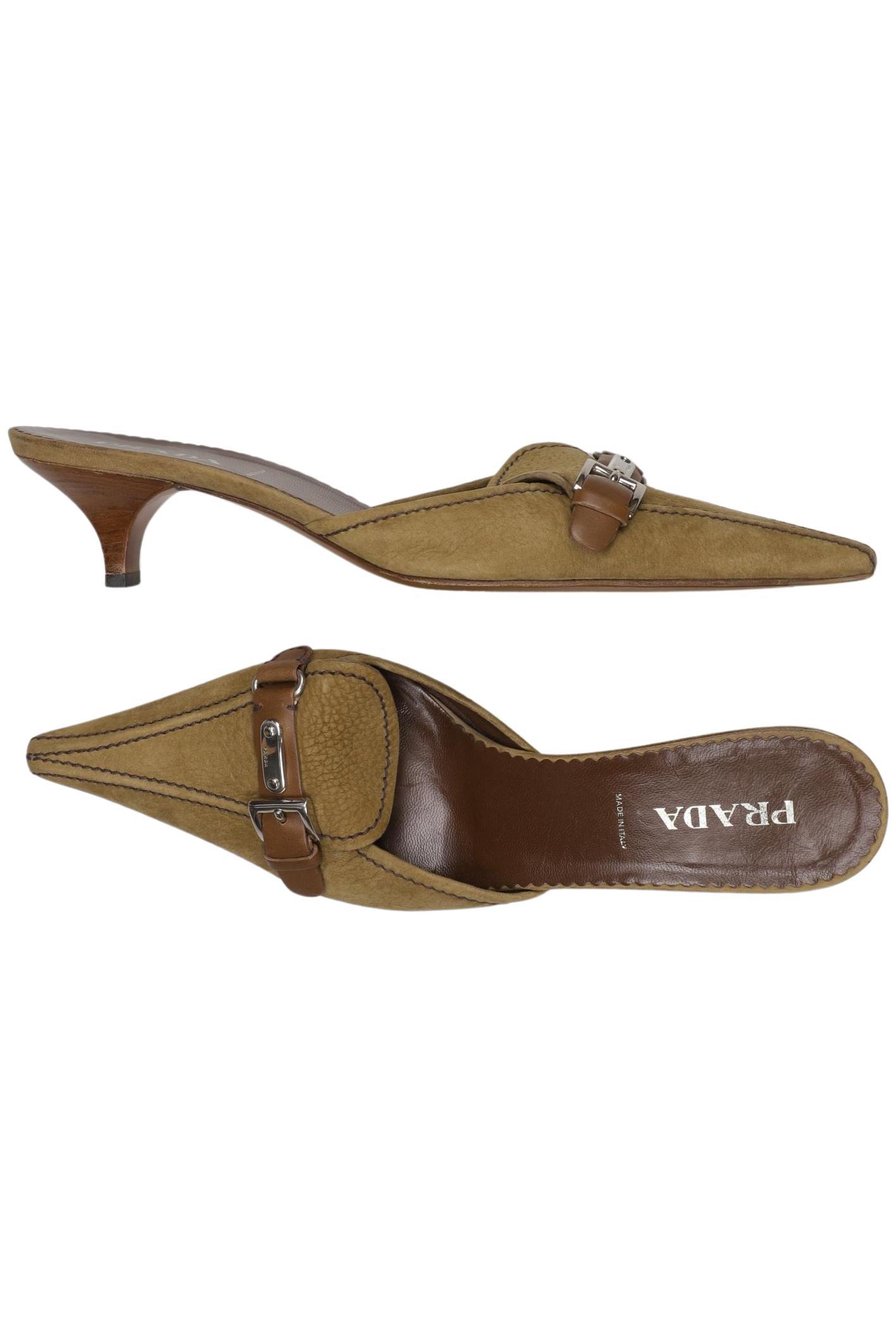 

Prada Damen Sandale, braun, Gr. 38