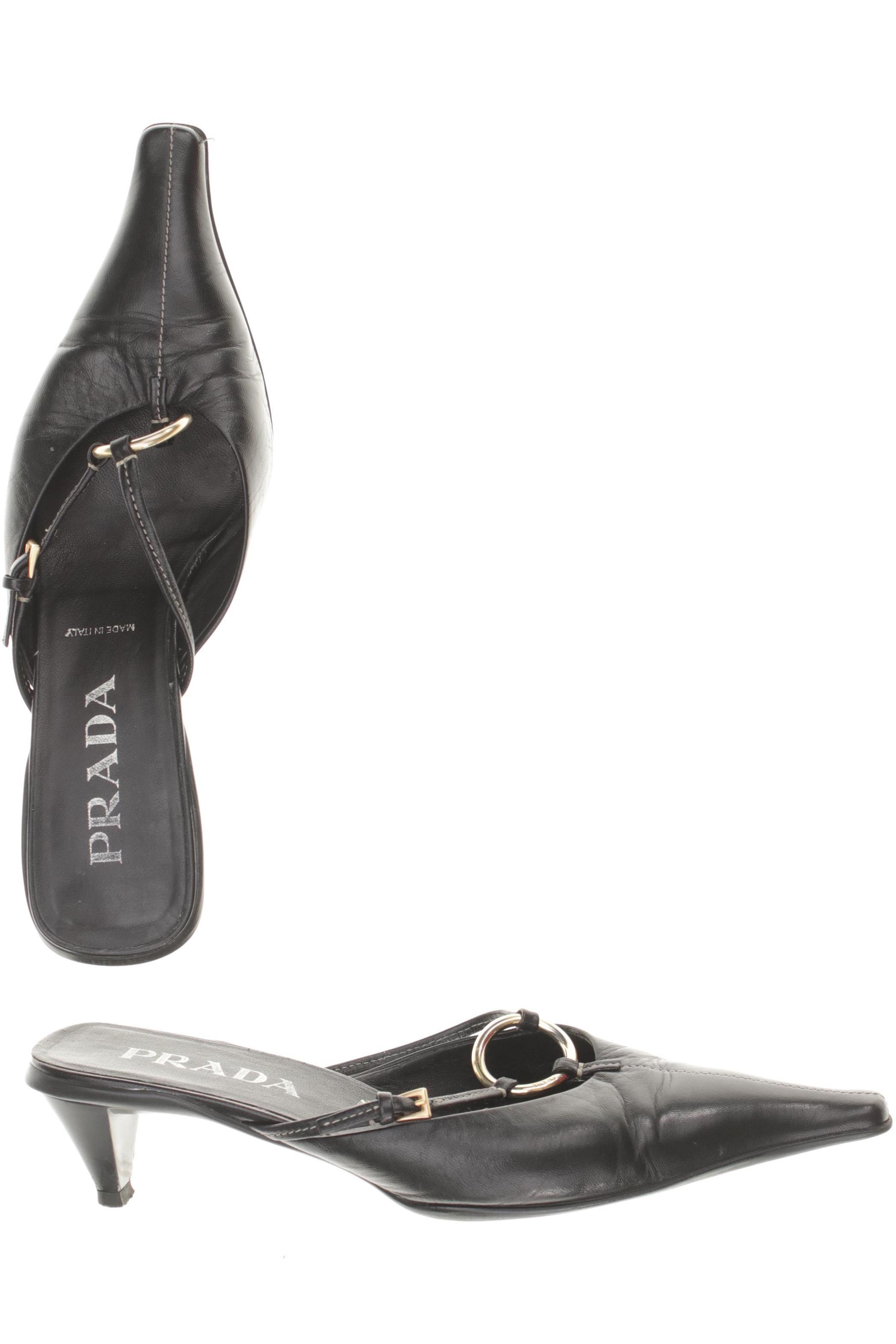 

Prada Damen Sandale, schwarz, Gr. 37.5