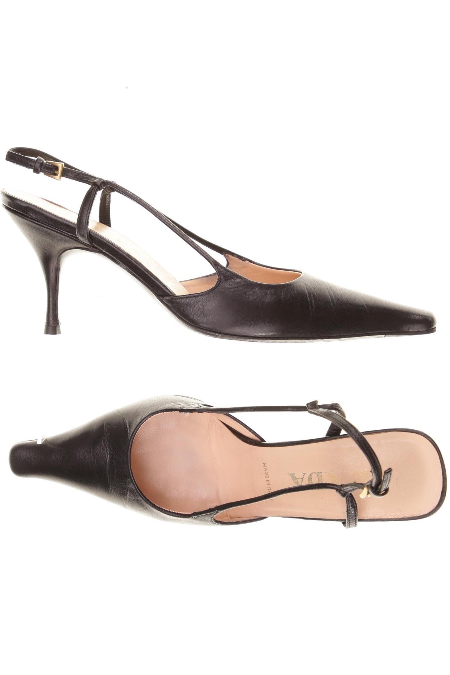 

Prada Damen Sandale, schwarz, Gr. 36