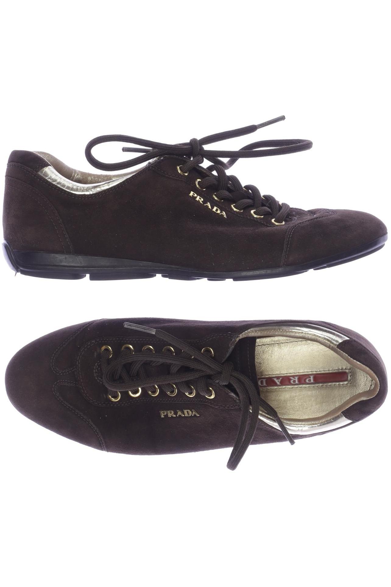

Prada Damen Sneakers, braun